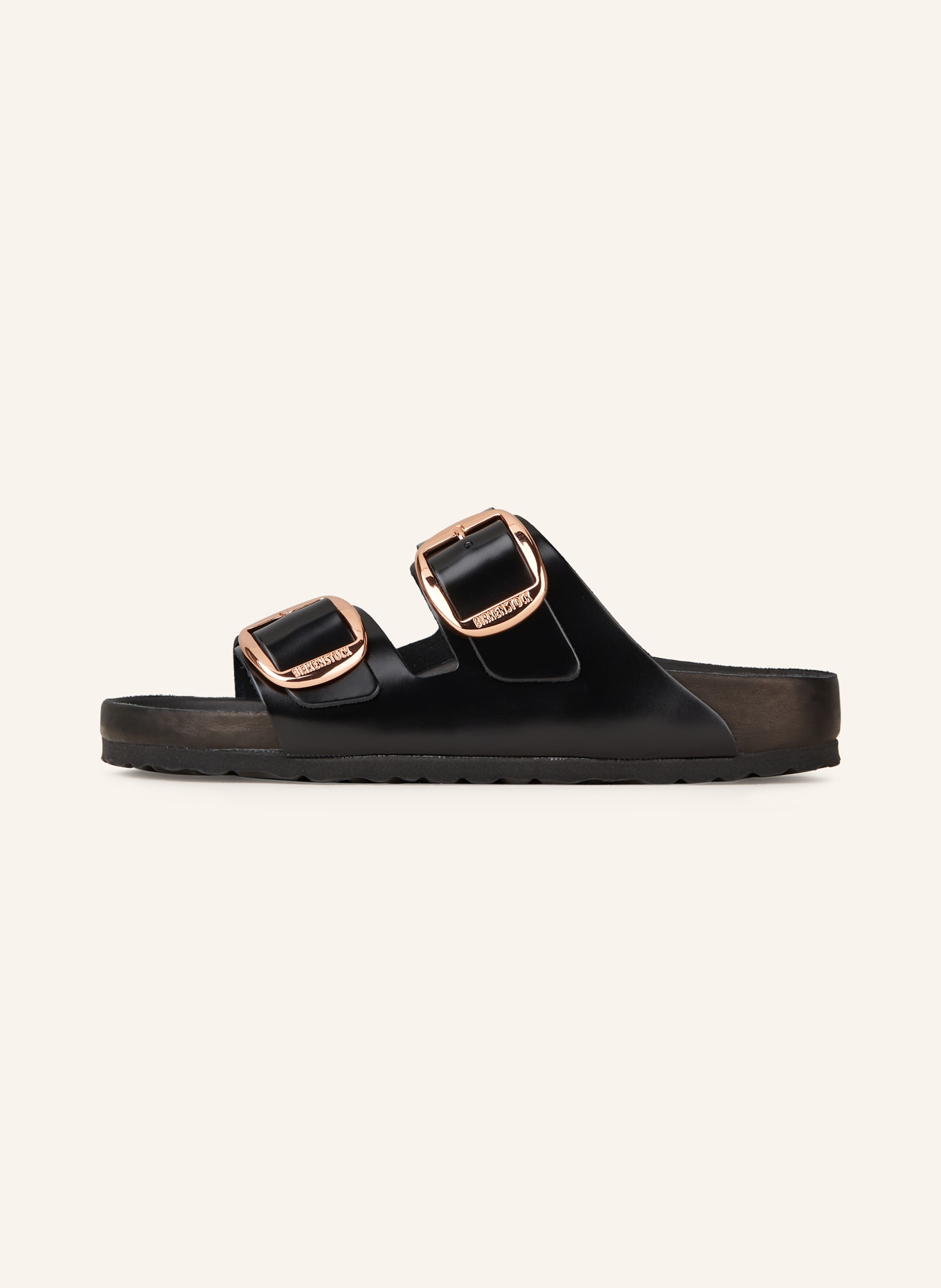 BIRKENSTOCK Pantoletten ARIZONA BIG BUCKLE in schwarz