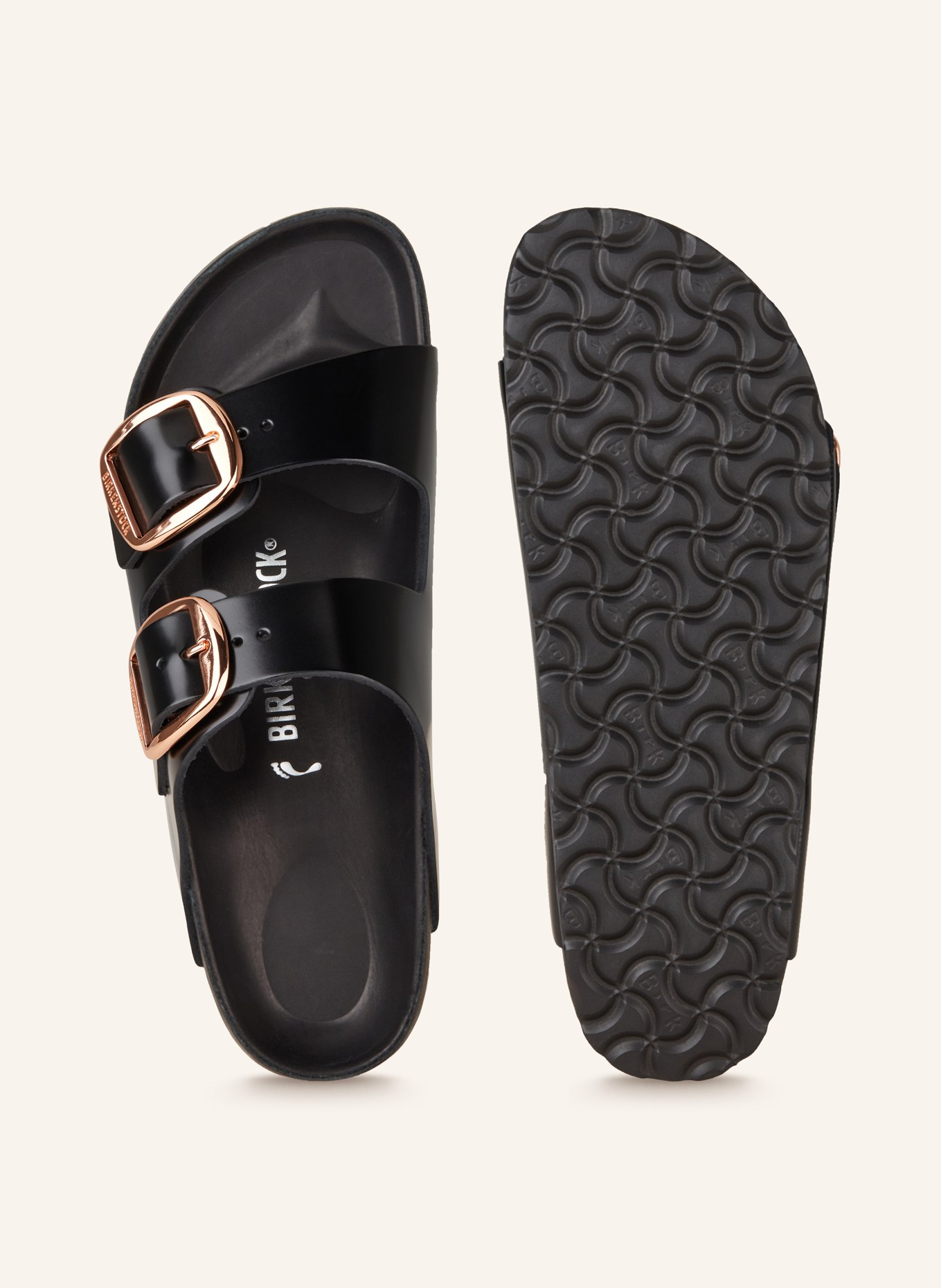 Birkenstock arizona big buckle black deals