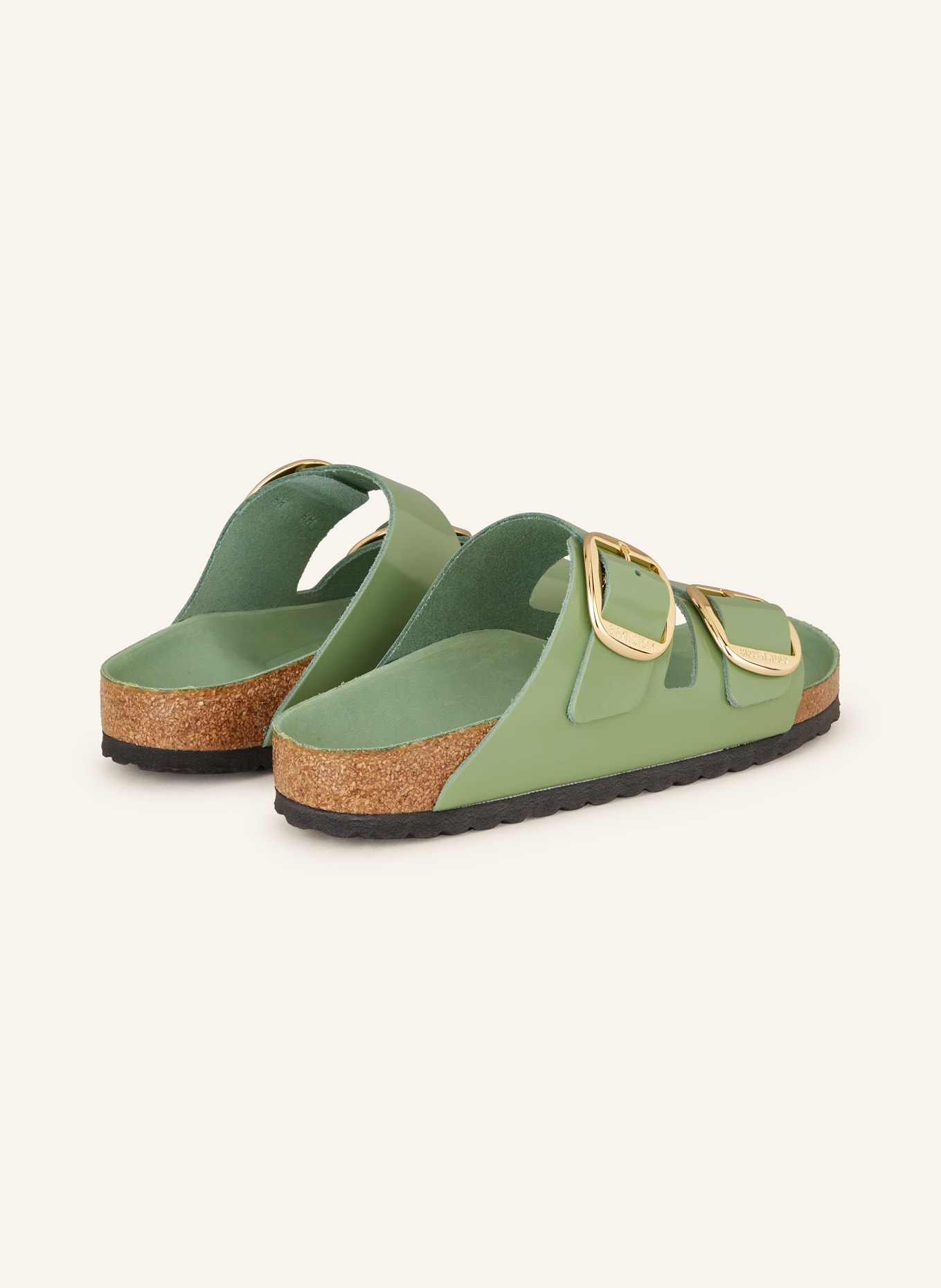 BIRKENSTOCK Pantoletten ARIZONA BIG BUCKLE in grun