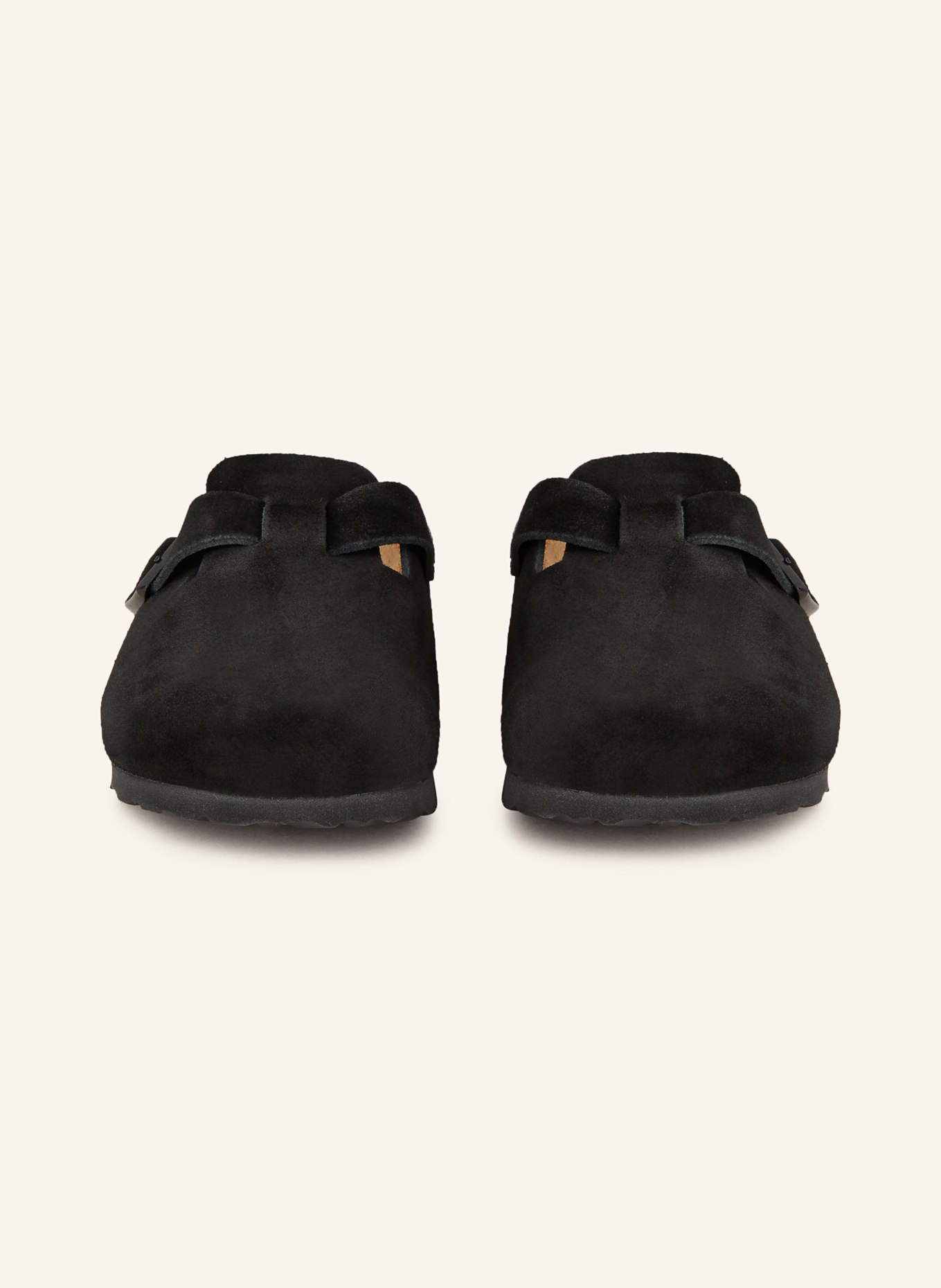 BIRKENSTOCK Pantoletten BOSTON: SCHWARZ