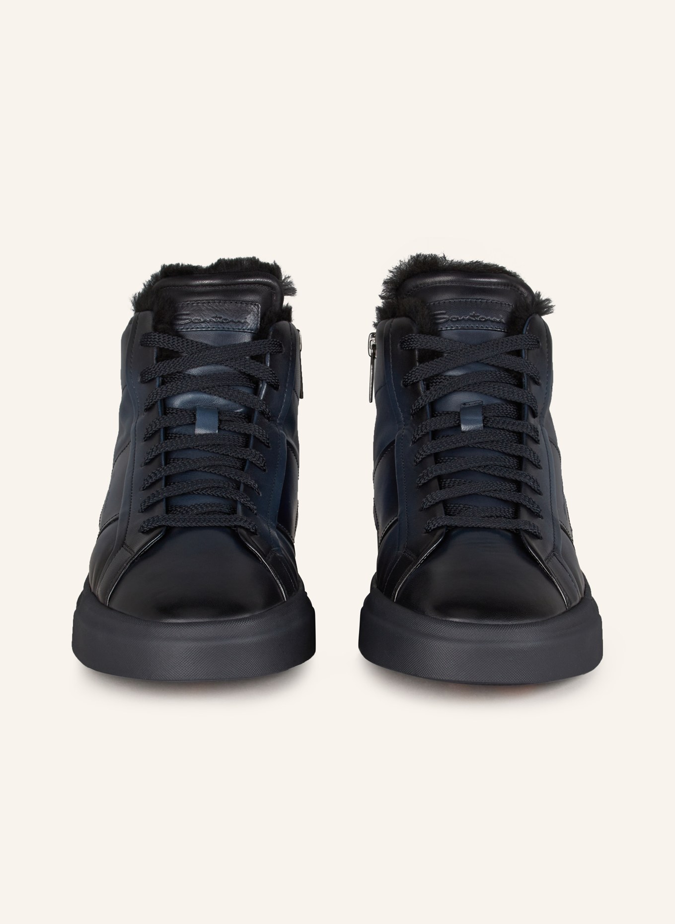 Santoni Hightop-Sneaker, Farbe: DUNKELBLAU (Bild 3)