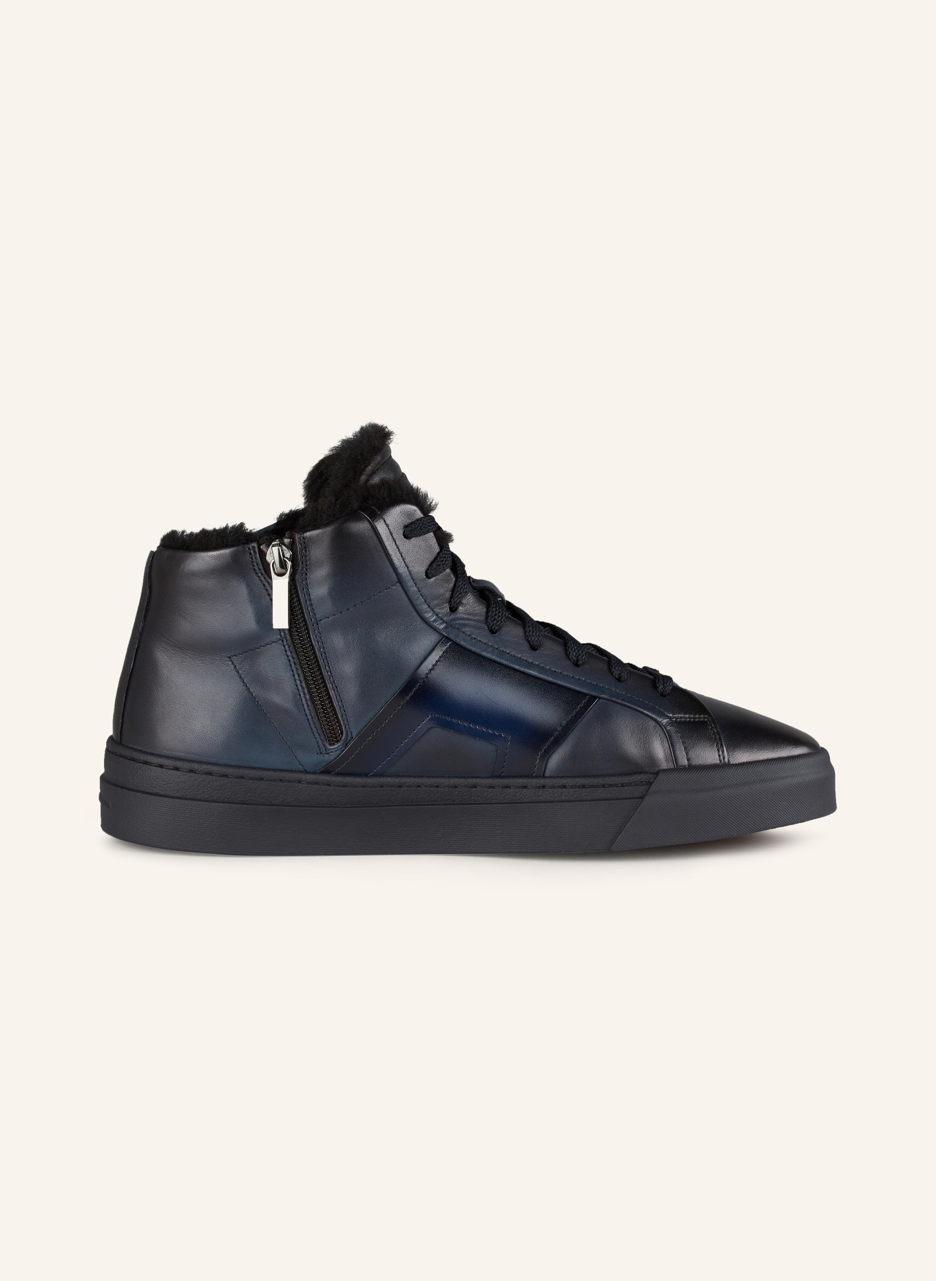 Santoni Hightop-Sneaker, Farbe: DUNKELBLAU (Bild 5)