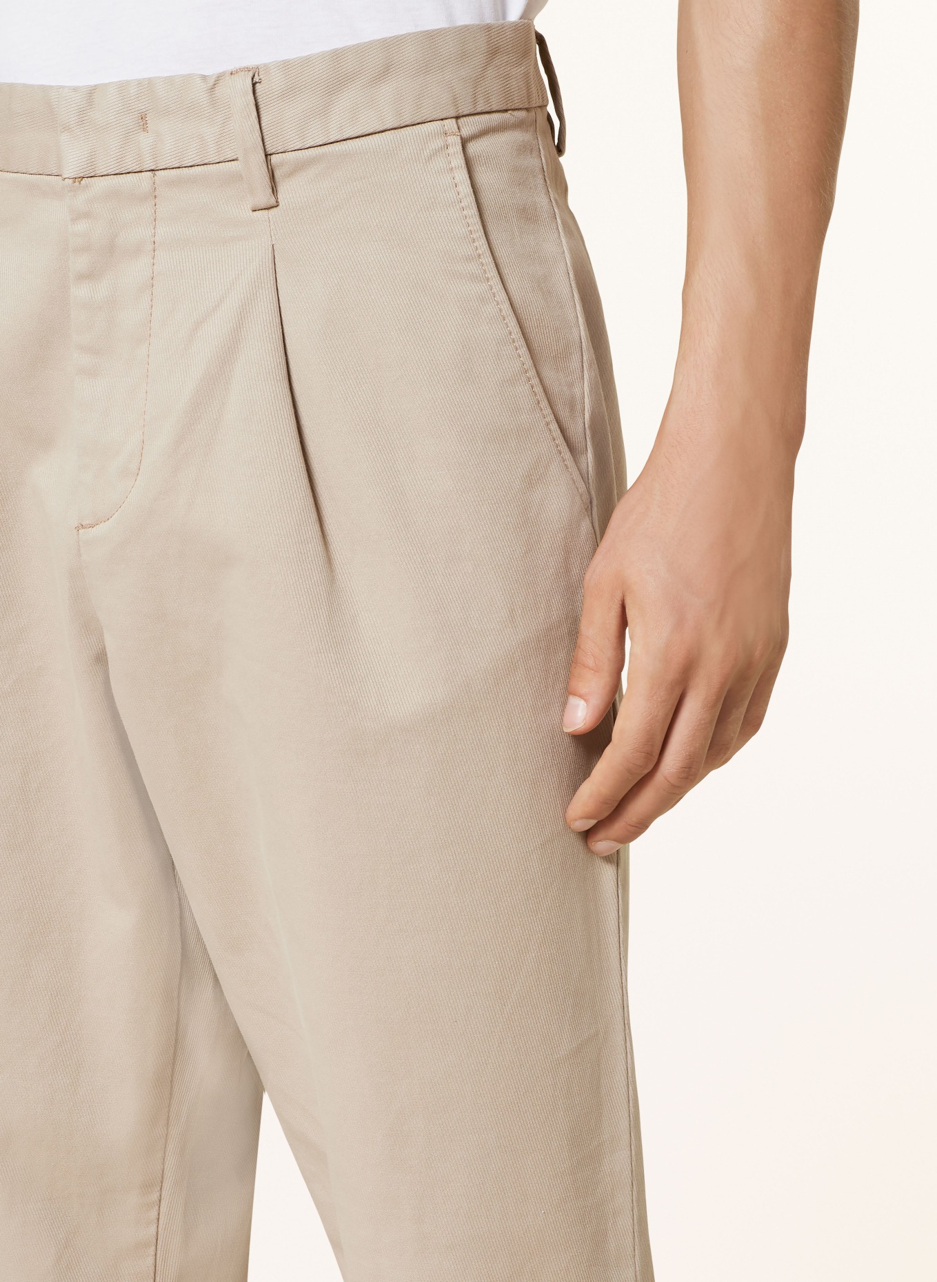 PAUL Chinos tapered fit, Color: BEIGE (Image 5)