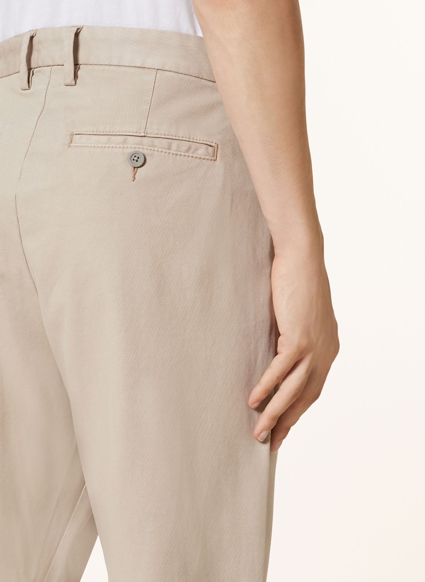 PAUL Chinos tapered fit, Color: BEIGE (Image 6)