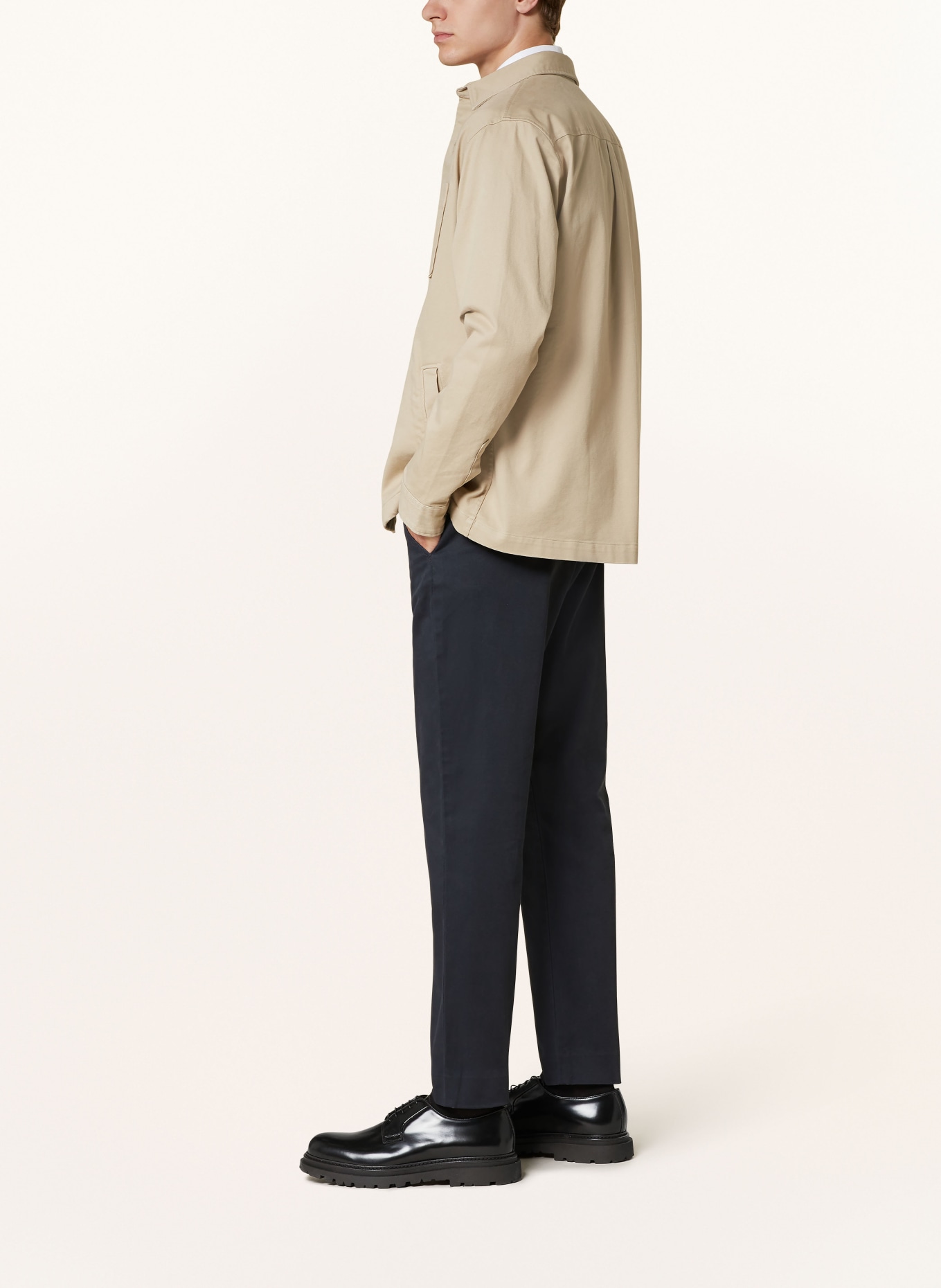 PAUL Chinos tapered fit, Color: DARK BLUE (Image 4)