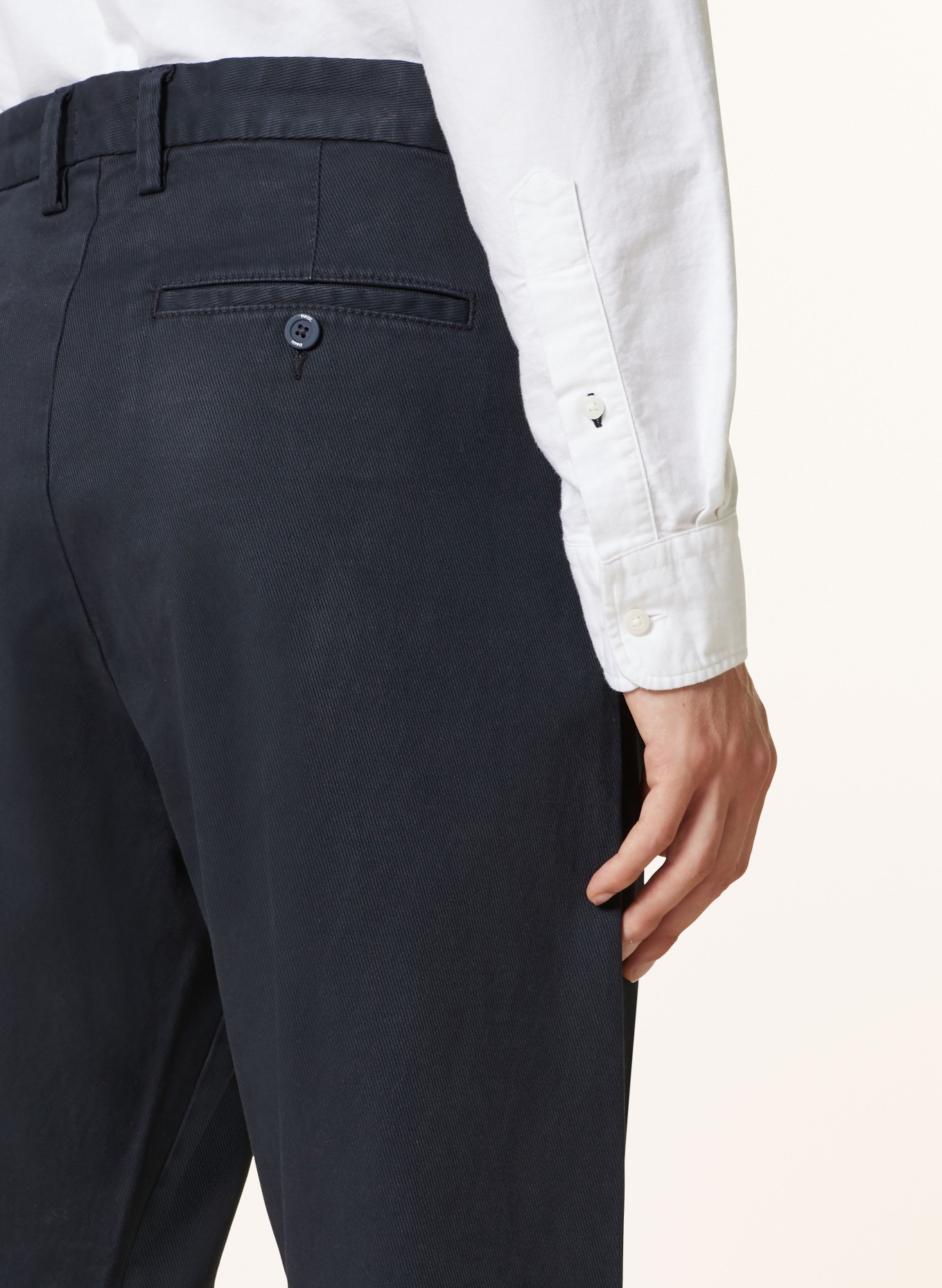 PAUL Chinos tapered fit, Color: DARK BLUE (Image 6)