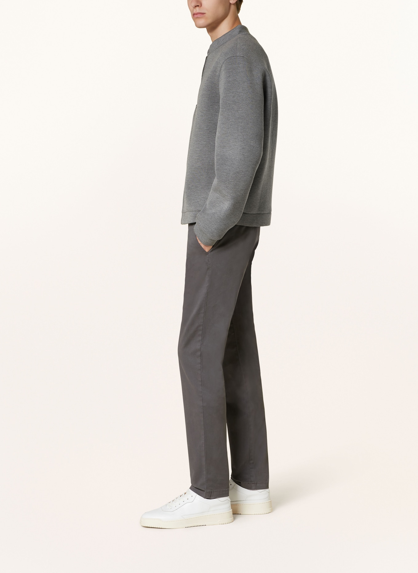 PAUL Chino Comfort Fit: GRAU