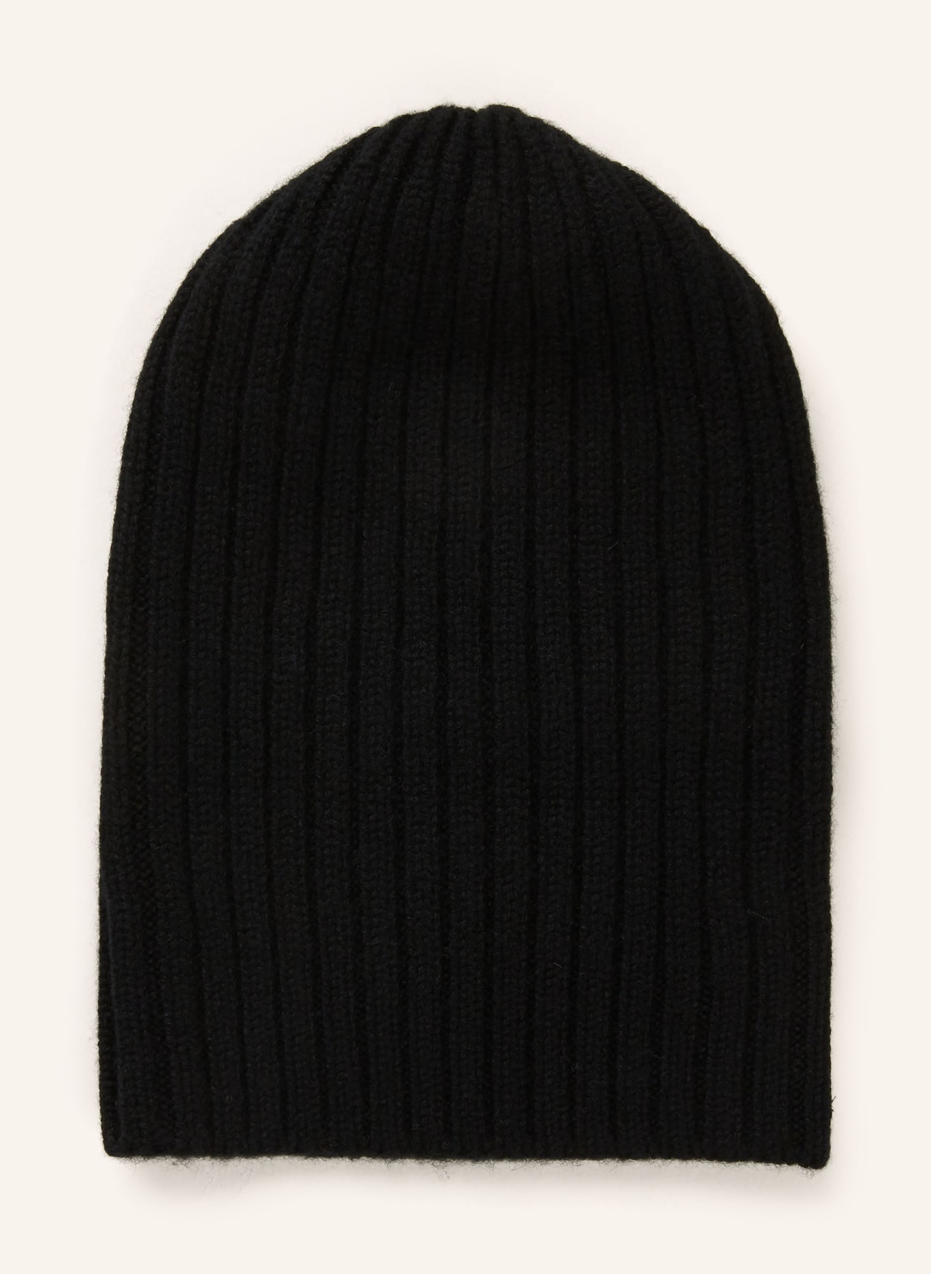 FEDELI Cashmere-Mütze: SCHWARZ