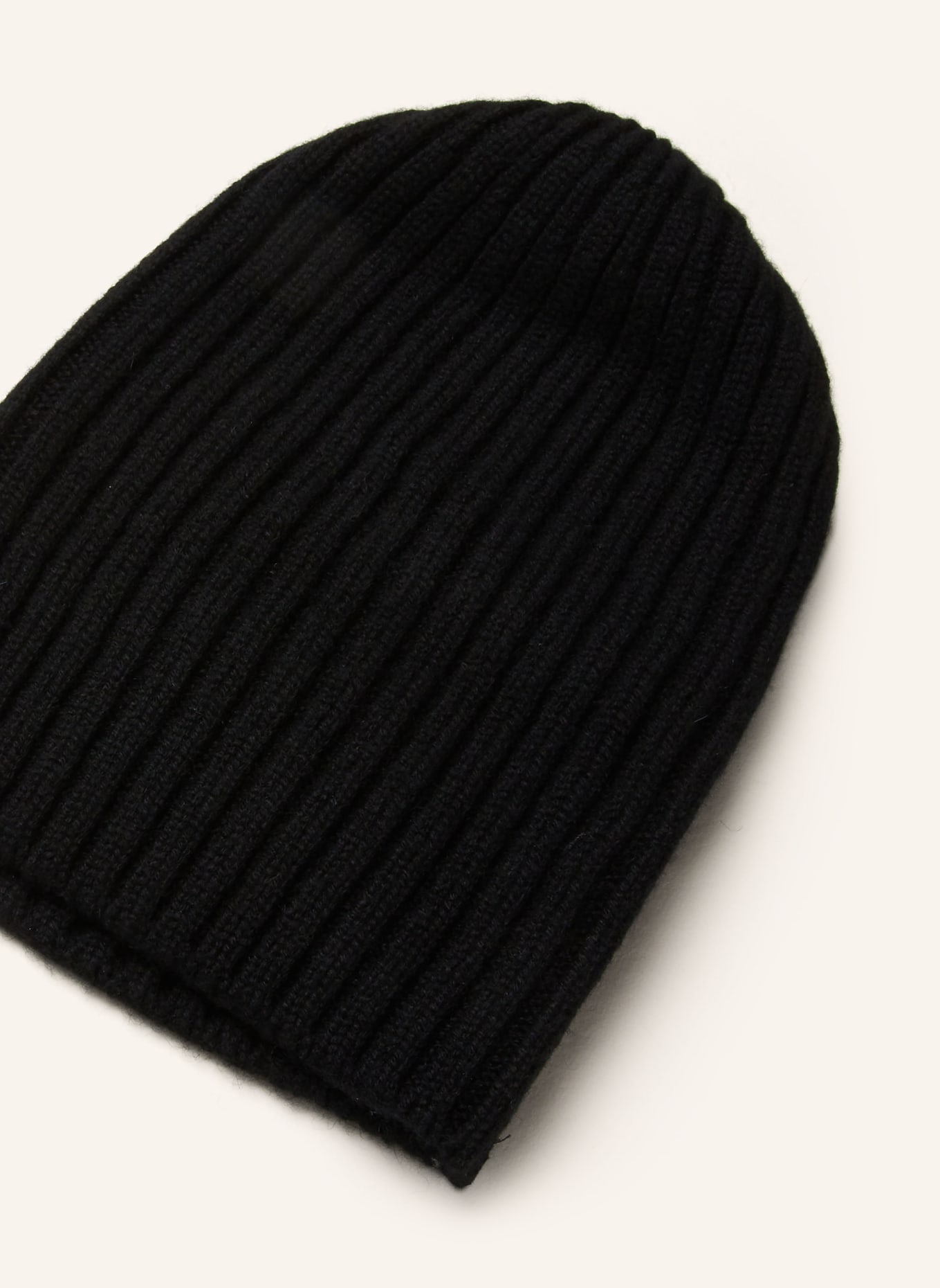 FEDELI Cashmere-Mütze: SCHWARZ