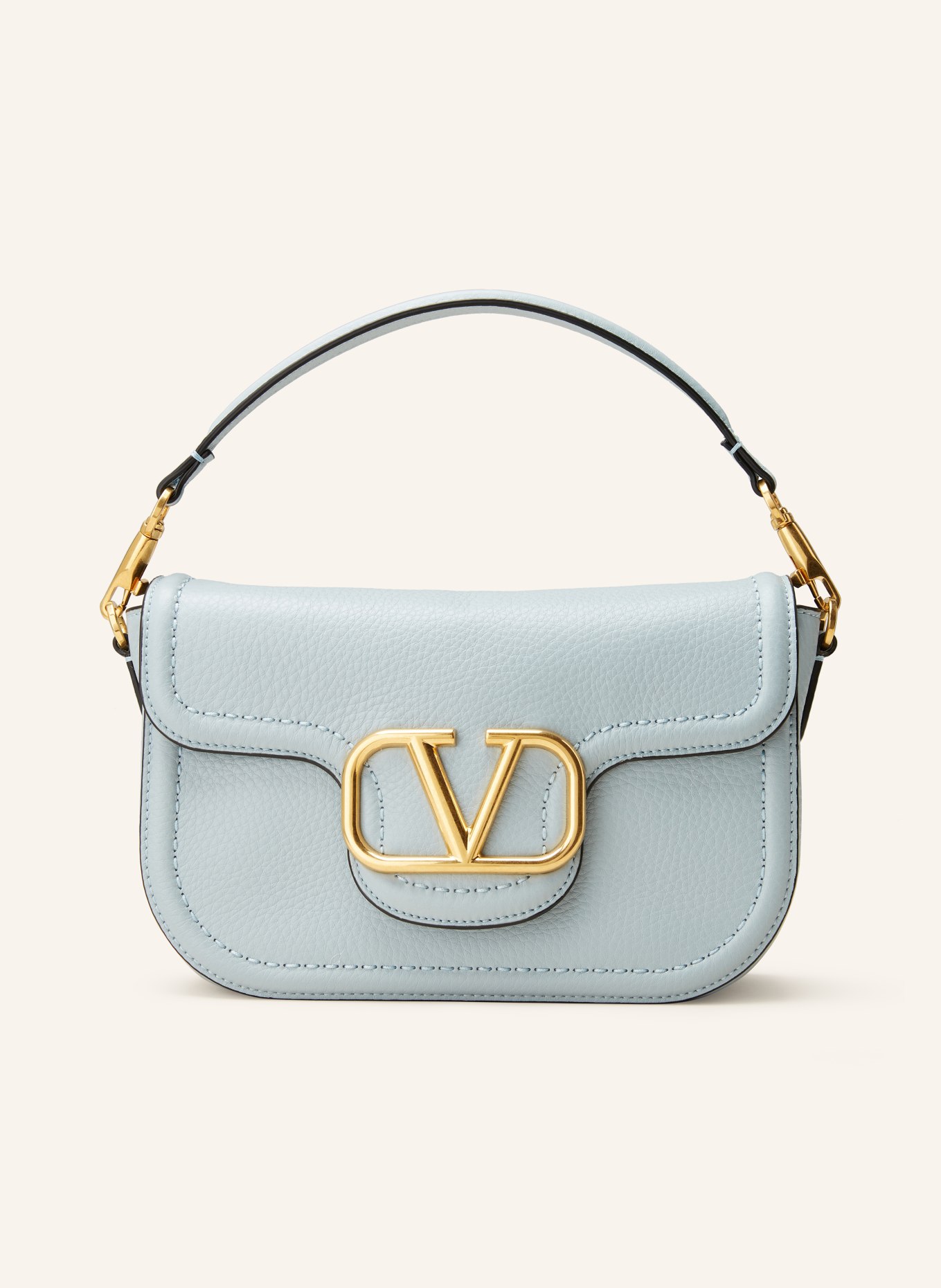 VALENTINO GARAVANI Crossbody bag VLOGO ALLTIME, Color: BLUE GRAY (Image 1)