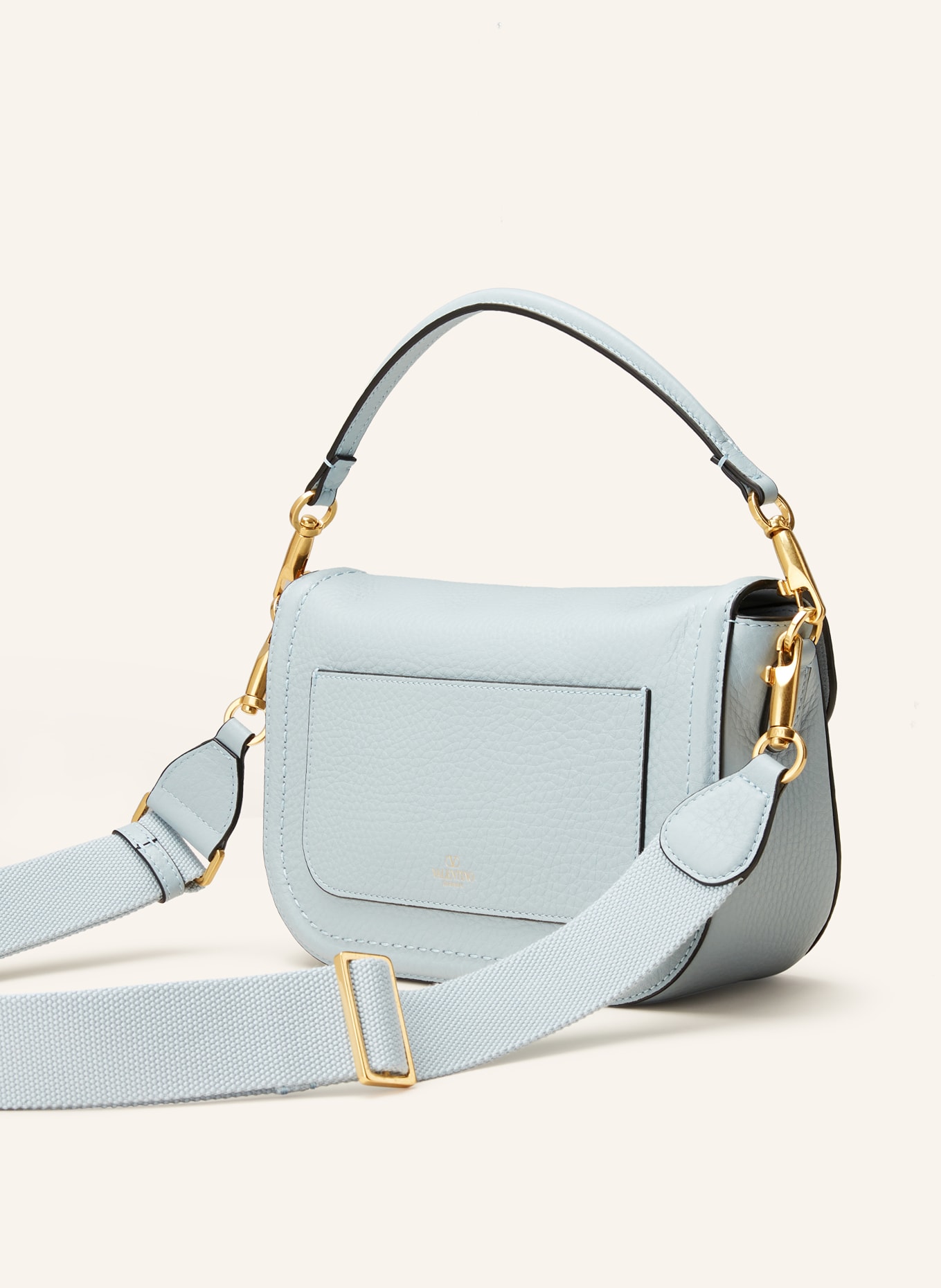 VALENTINO GARAVANI Crossbody bag VLOGO ALLTIME, Color: BLUE GRAY (Image 2)