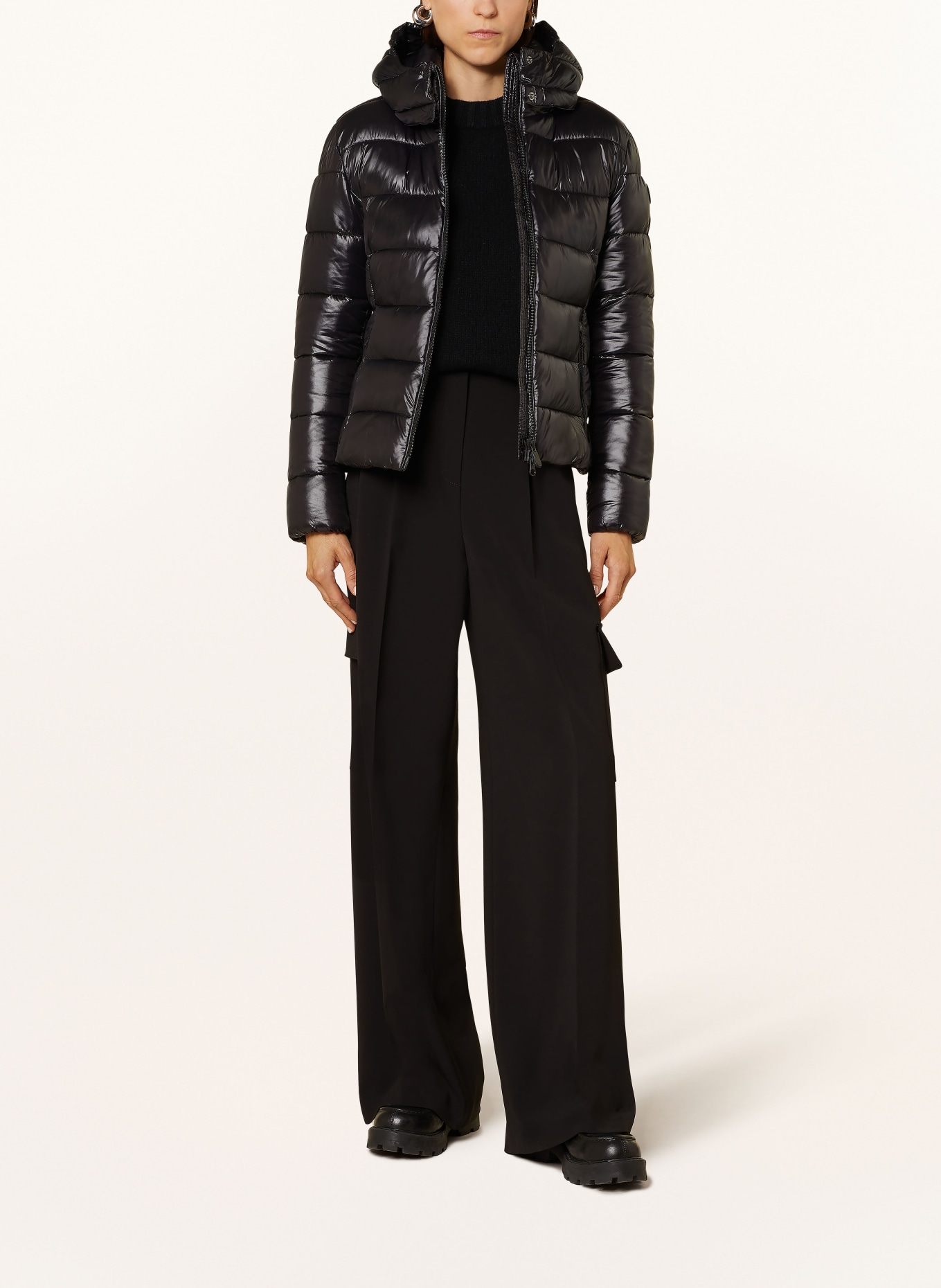 SAVE THE DUCK Steppjacke, Farbe: SCHWARZ (Bild 2)
