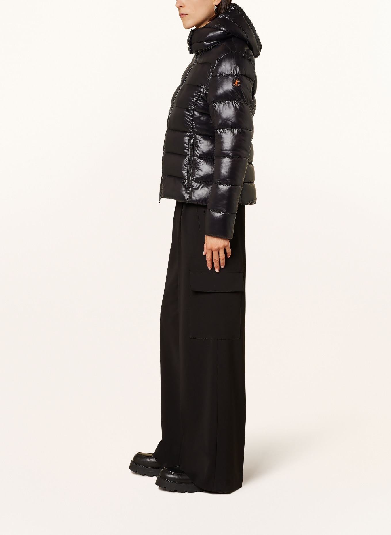 SAVE THE DUCK Steppjacke, Farbe: SCHWARZ (Bild 4)