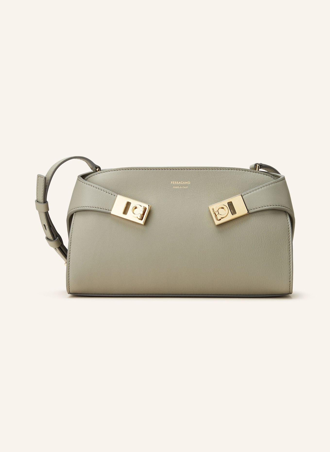 FERRAGAMO Crossbody bag HUG, Color: GRAY (Image 1)