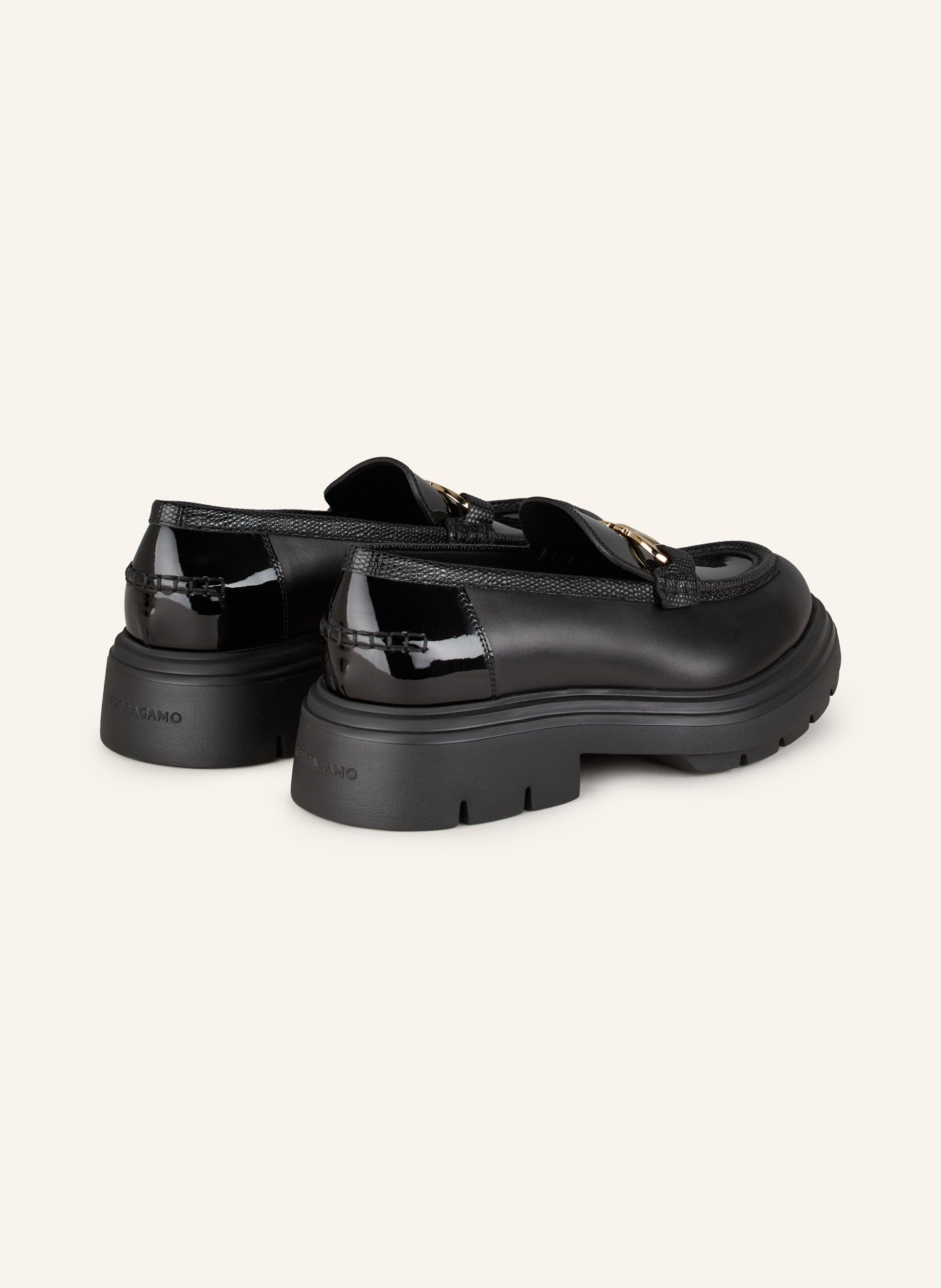 FERRAGAMO Loafer BROOKE: SCHWARZ