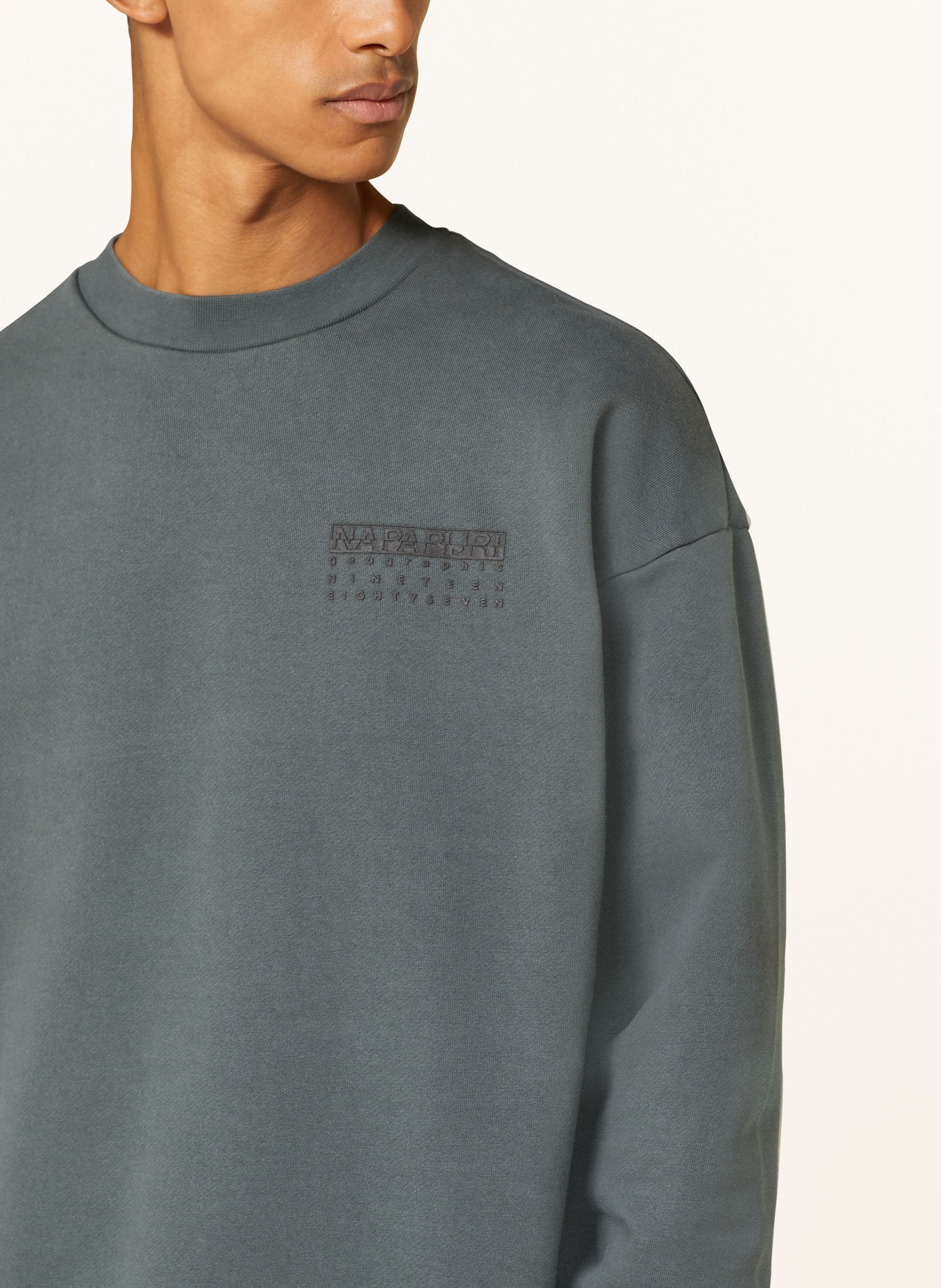 NAPAPIJRI Sweatshirt B-PREMIUM C: PETROL
