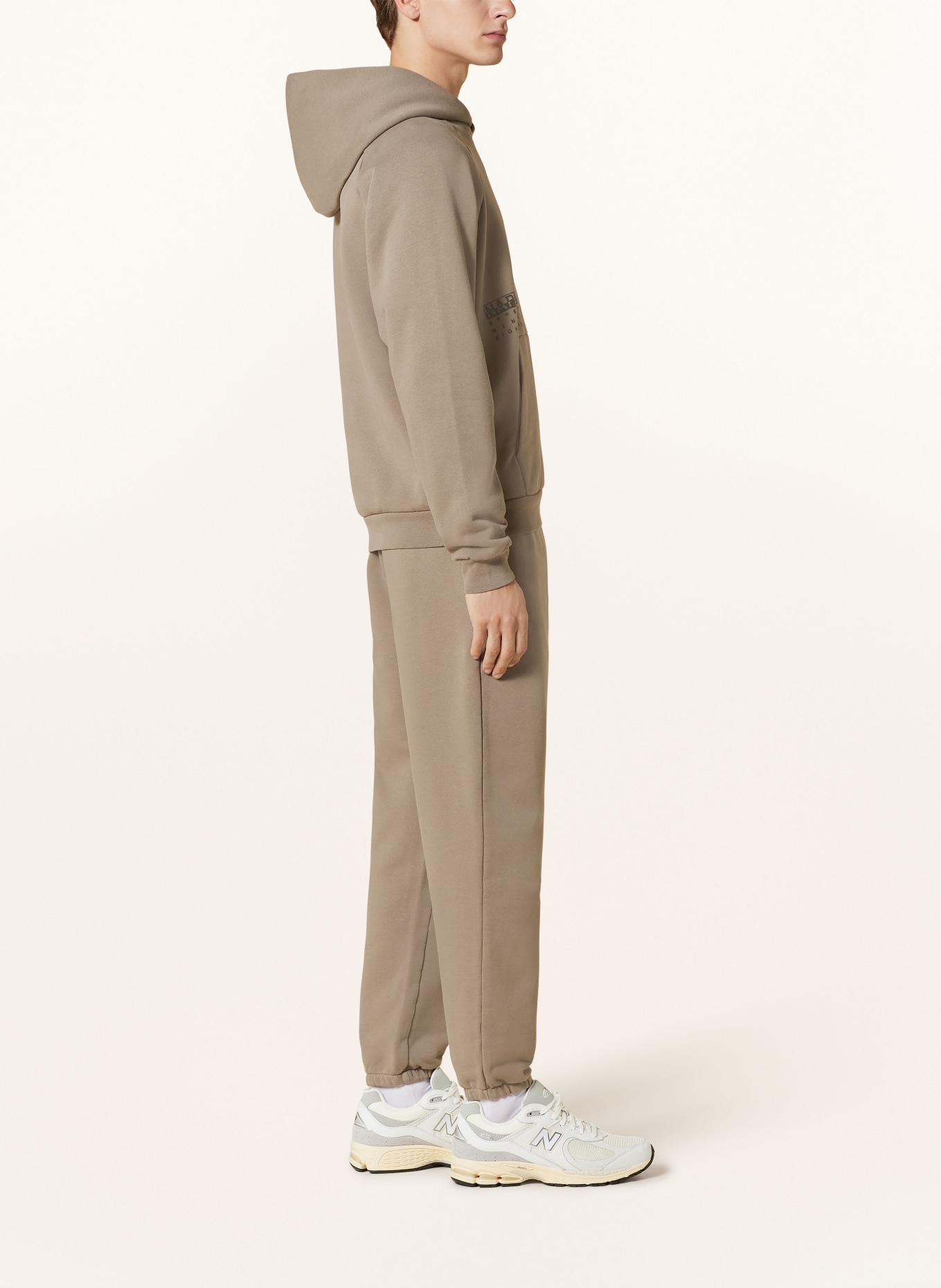 NAPAPIJRI Sweatpants PREMIUM, Color: TAUPE (Image 4)