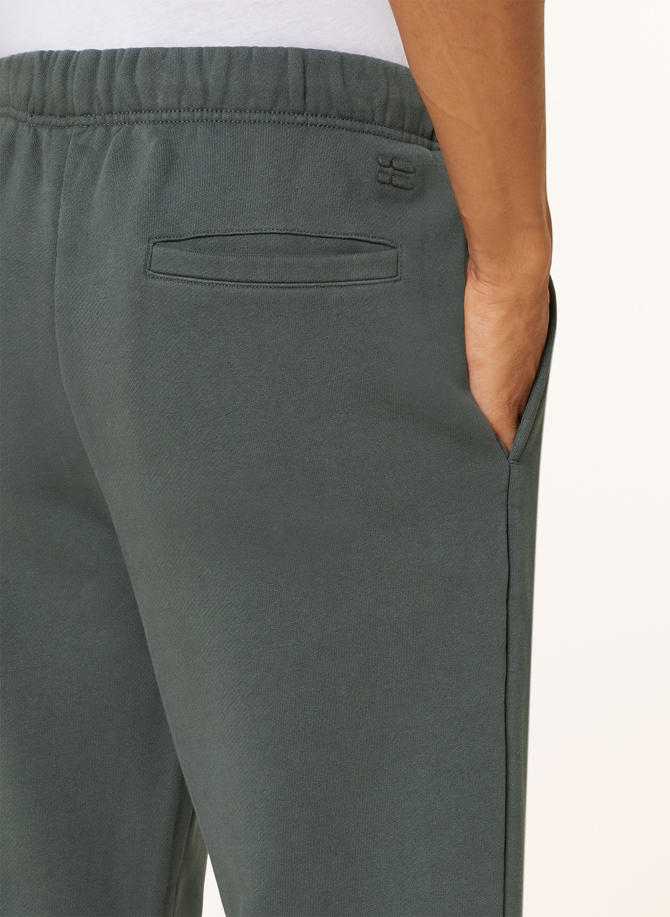 NAPAPIJRI Sweatpants PREMIUM: PETROL