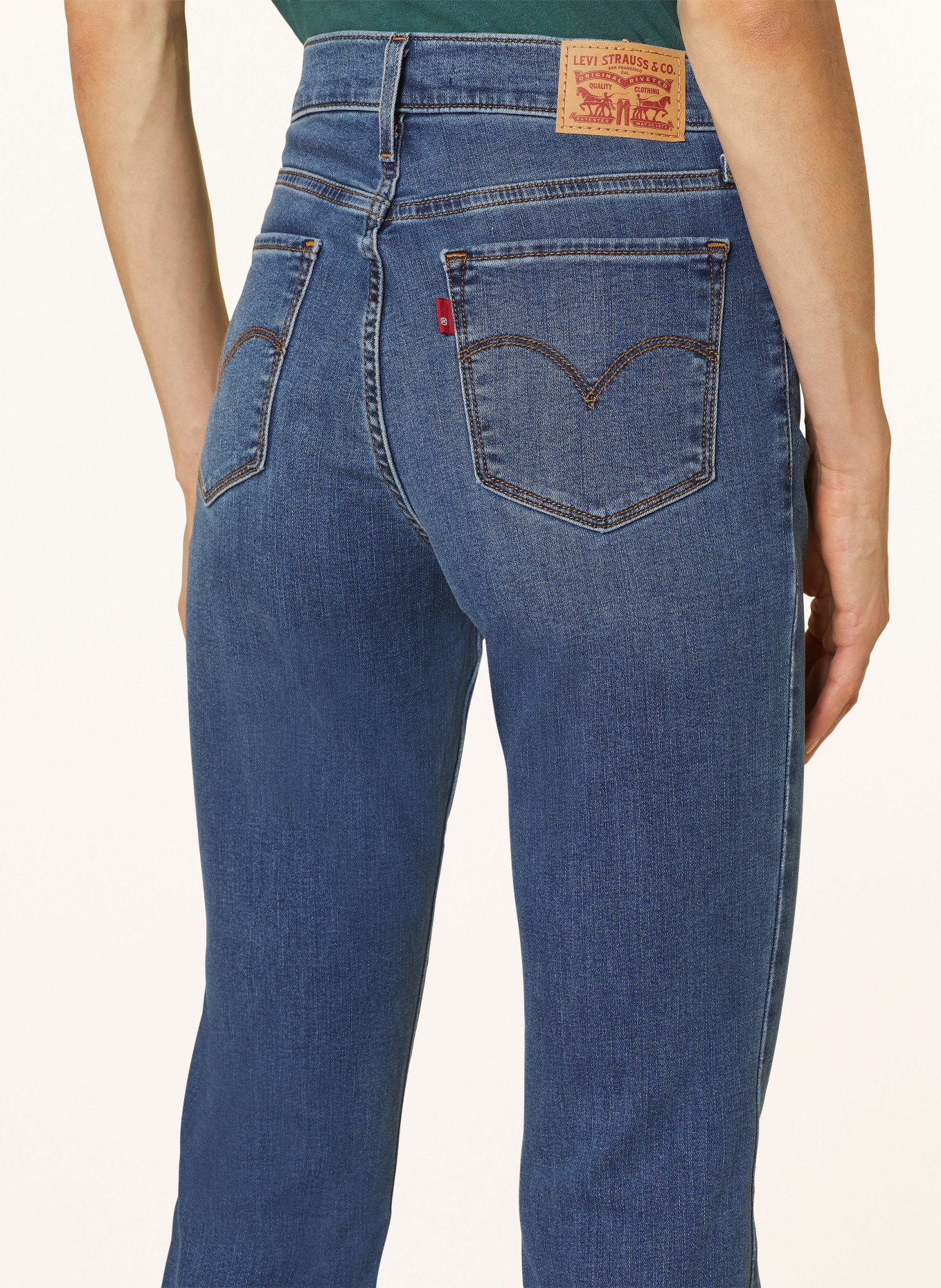 Levi's® Bootcut jeans 315 SHAPING BOOTCUT, Color: 26 Dark Indigo - Worn In (Image 5)