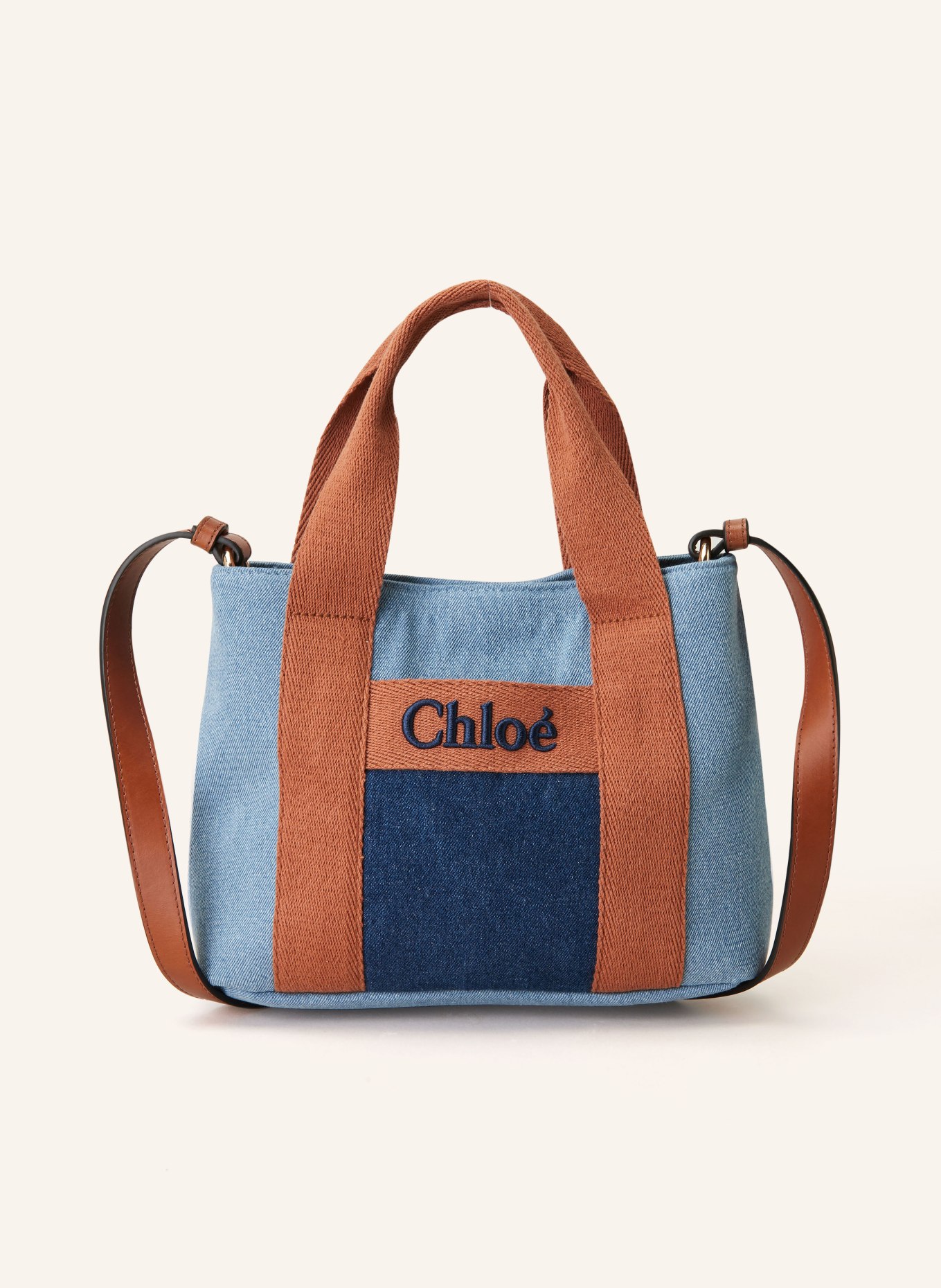 Chloe Umhangetasche in z10 denim blue