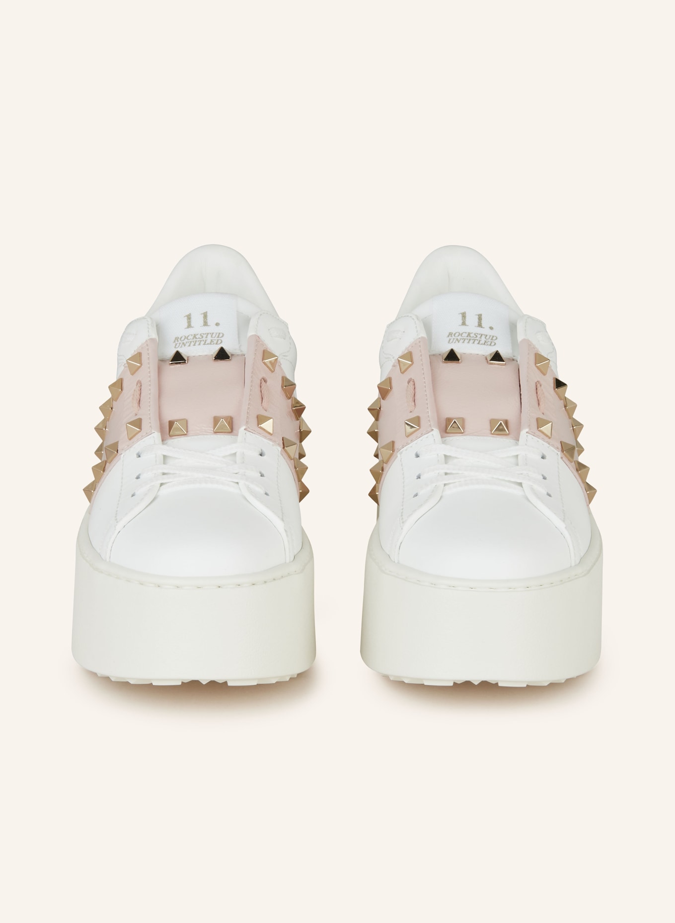 Valentino rockstud sneakers pink 2025