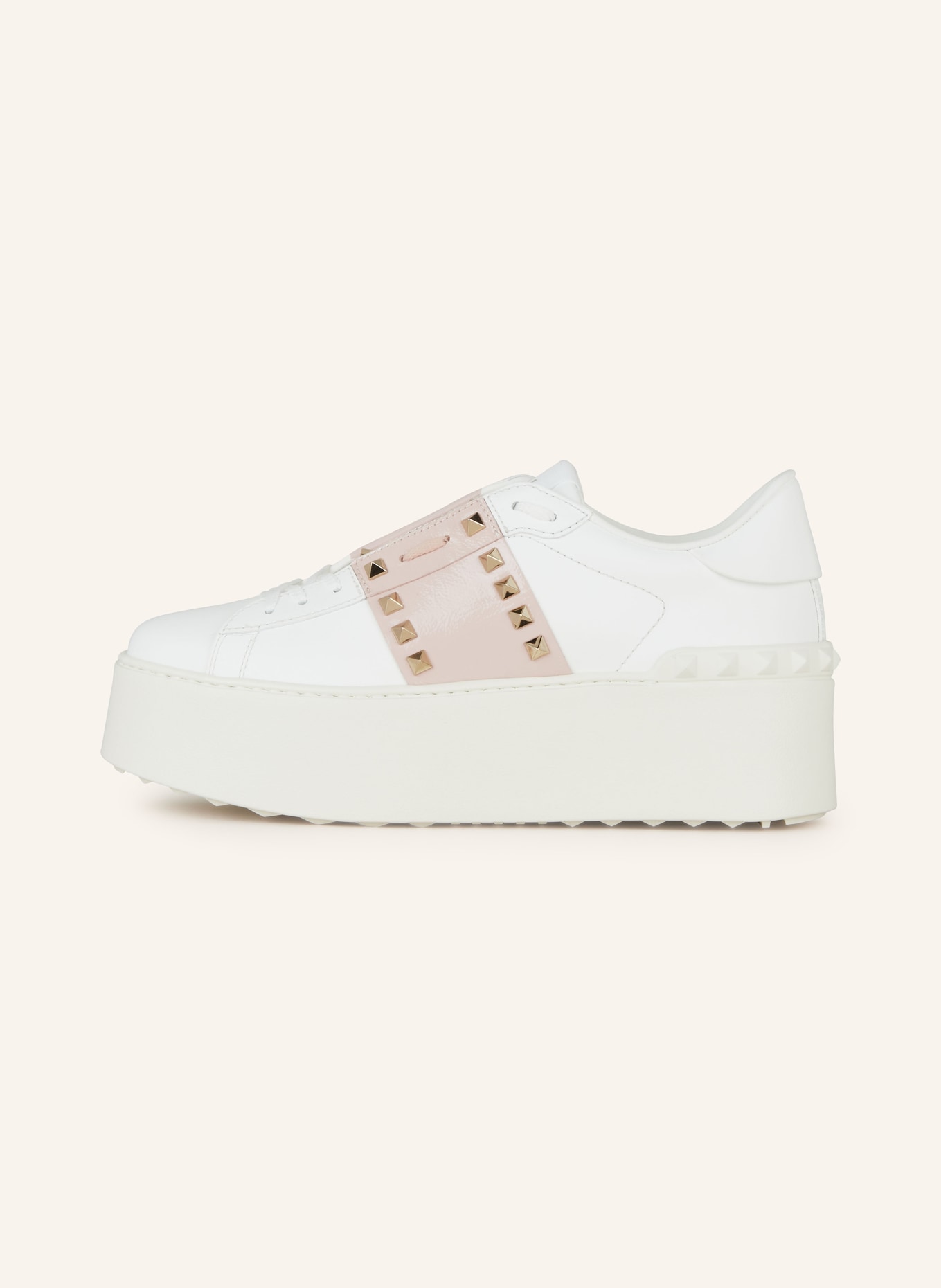 All white valentino trainers shop
