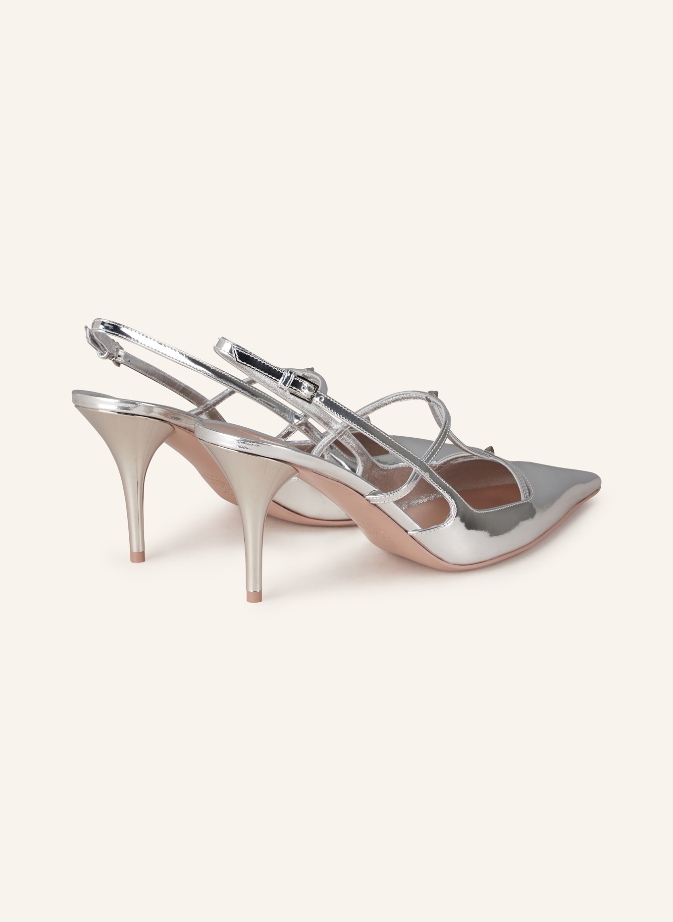 Valentino silver pumps outlet