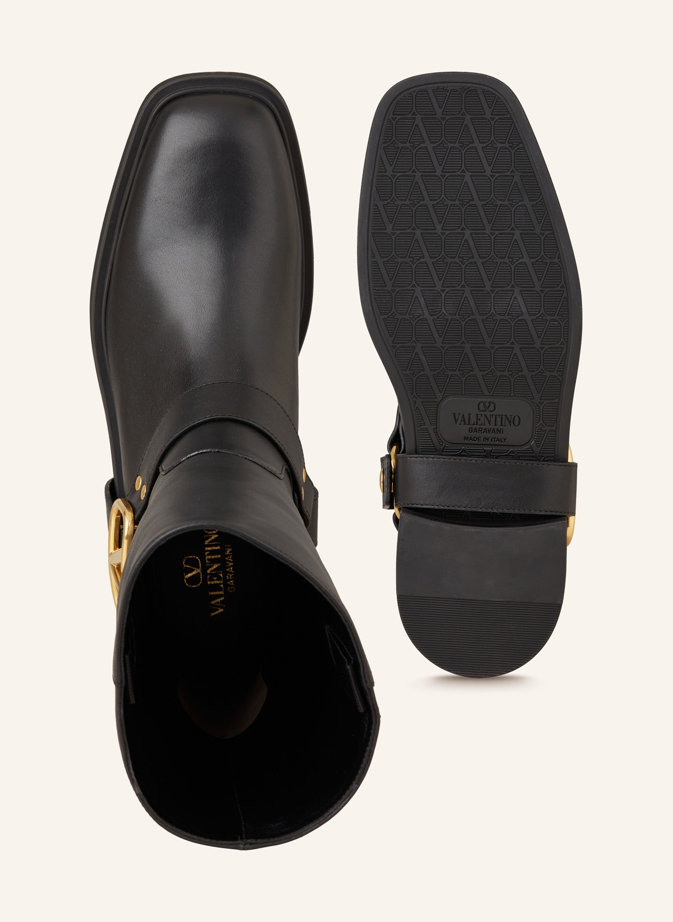 VALENTINO GARAVANI Biker-Boots, Farbe: SCHWARZ (Bild 5)