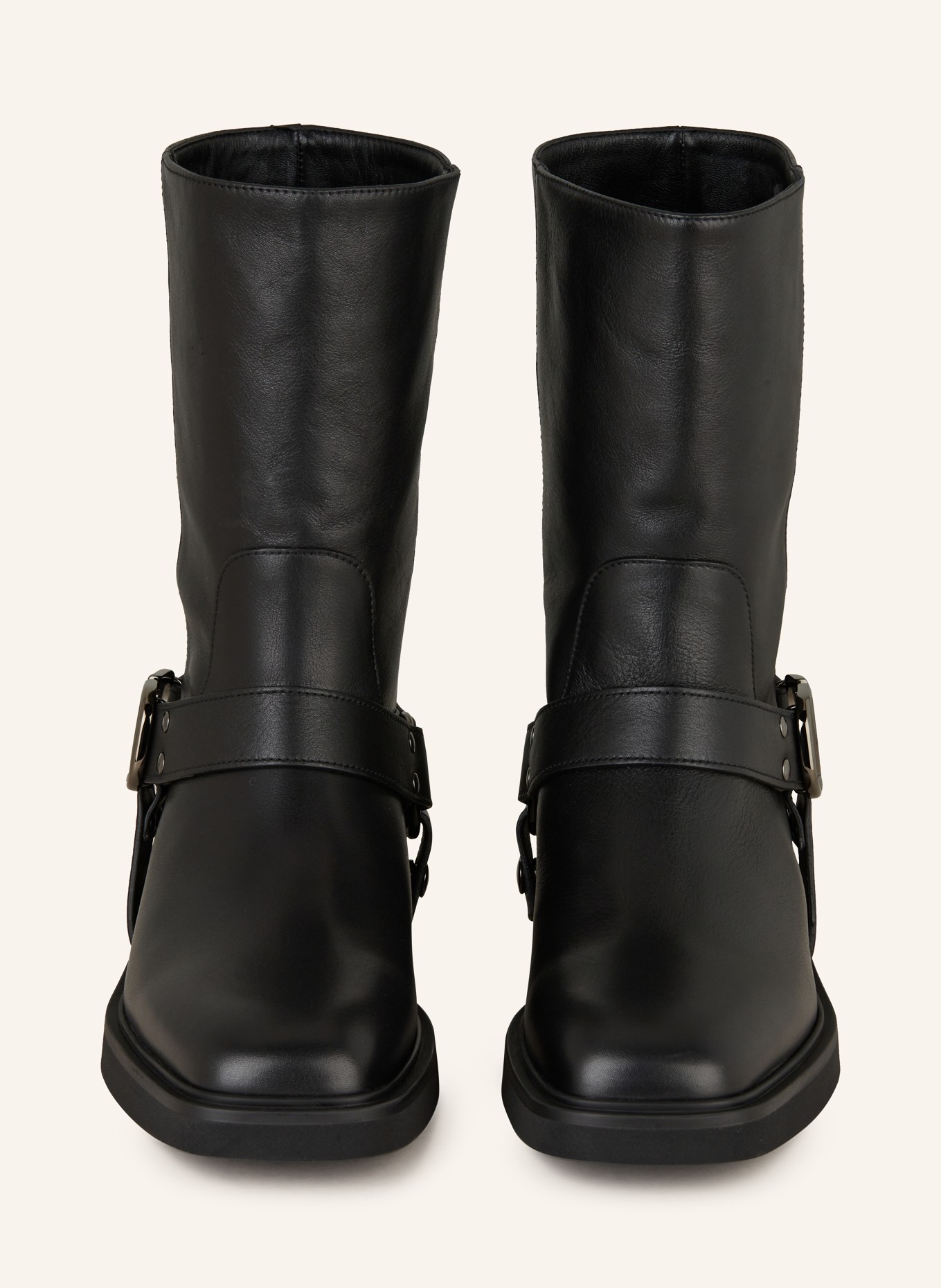 VALENTINO GARAVANI Biker Boots VLOGO SIGNATURE: SCHWARZ
