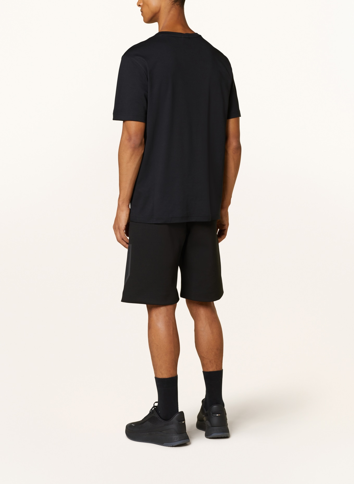 BOSS T-shirt THILIX, Color: BLACK (Image 3)