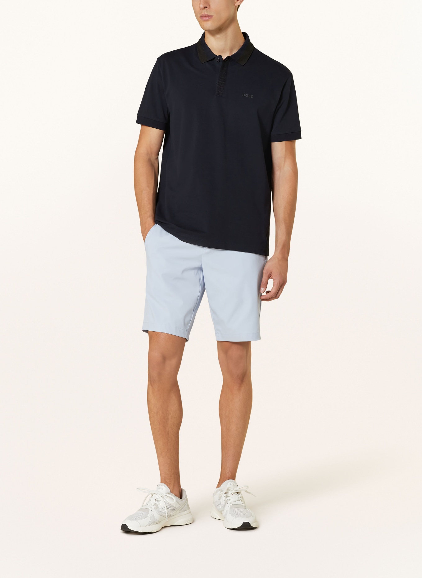 BOSS Jersey-Poloshirt PADDY Regular Fit, Farbe: DUNKELBLAU (Bild 2)