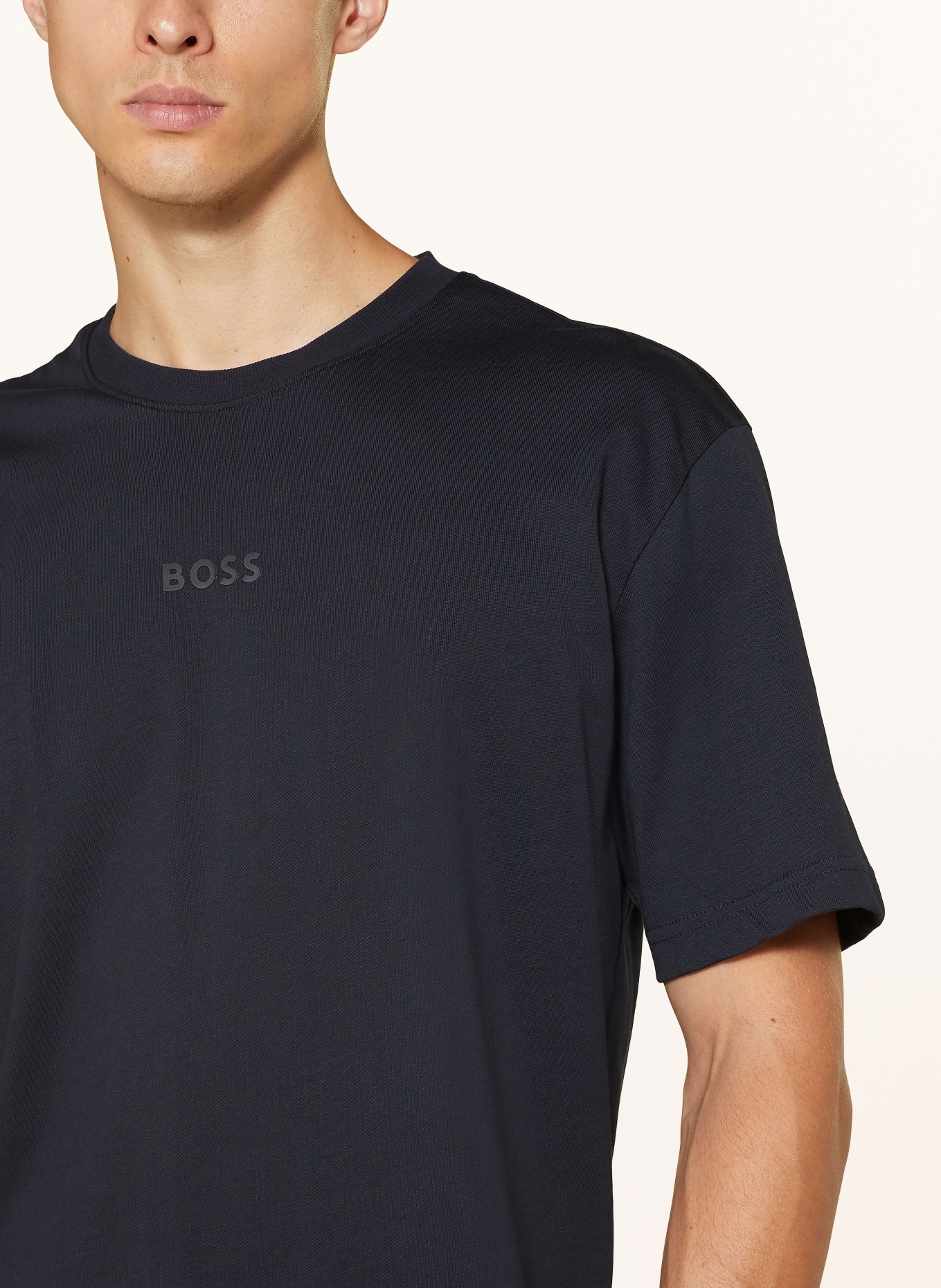 BOSS T-shirt, Color: DARK BLUE (Image 4)