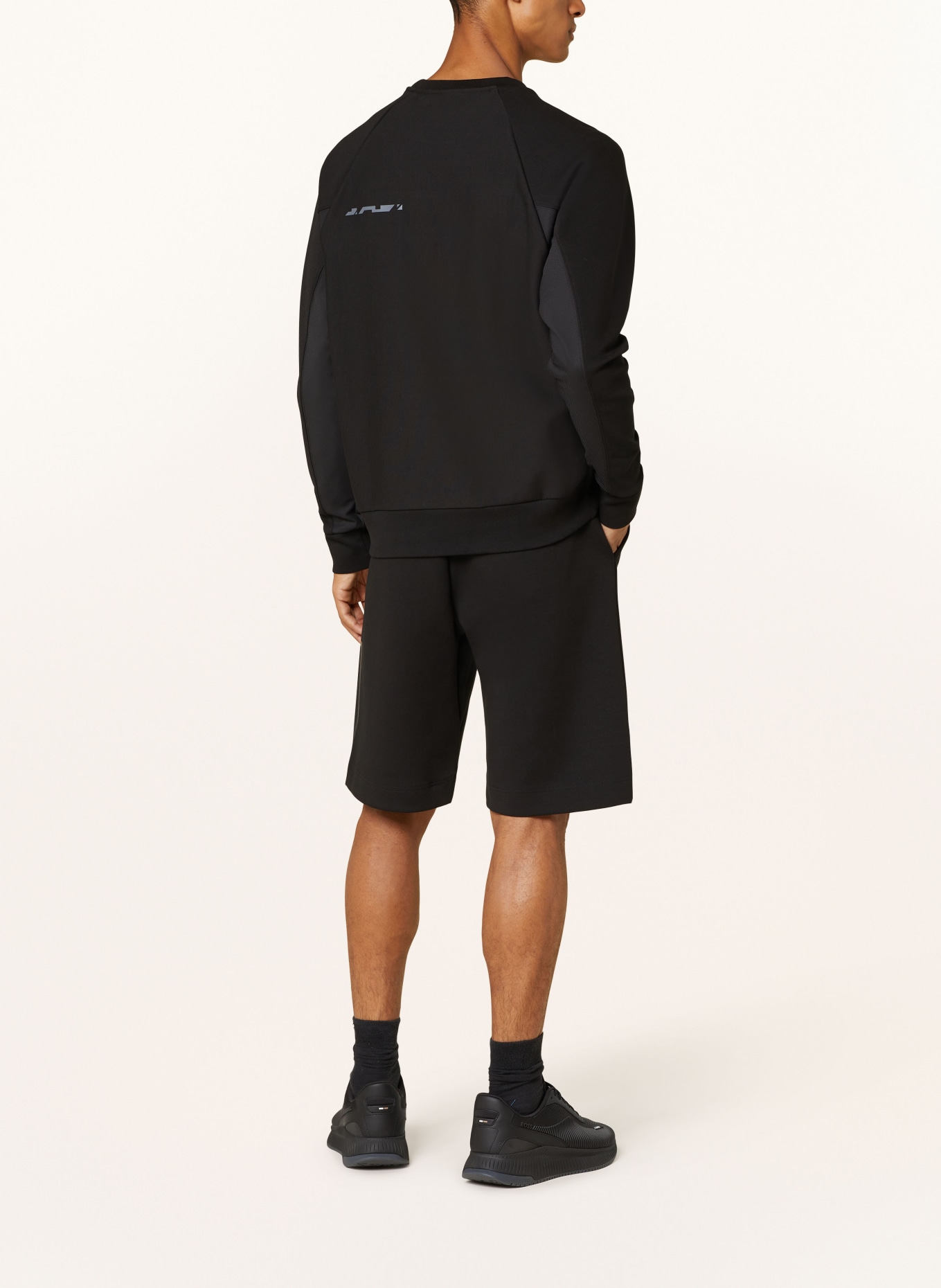 BOSS Sweatshorts HARIQ: SCHWARZ