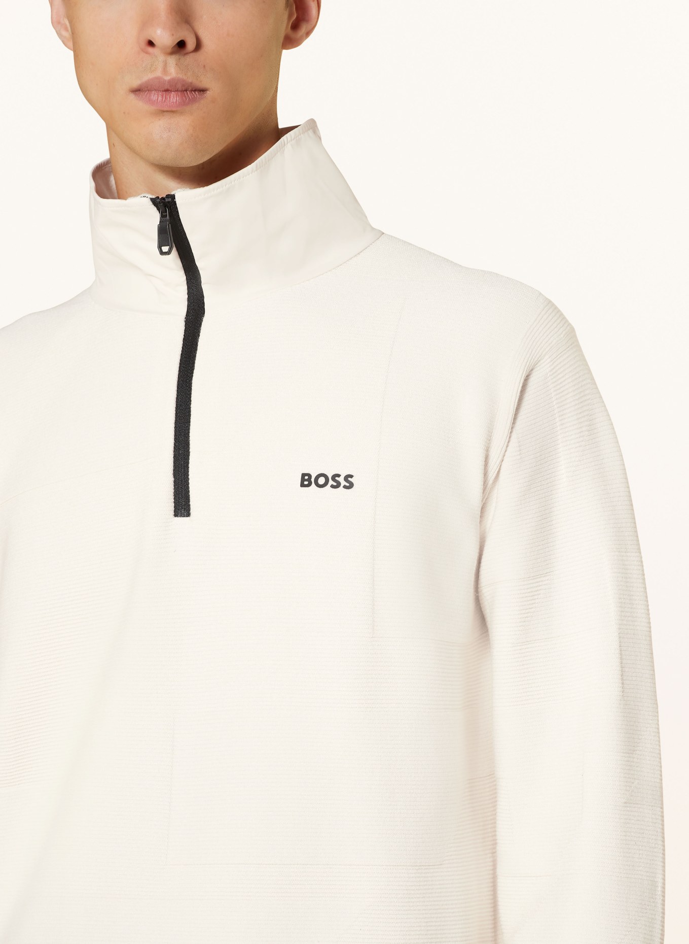 Boss zipper sweater online