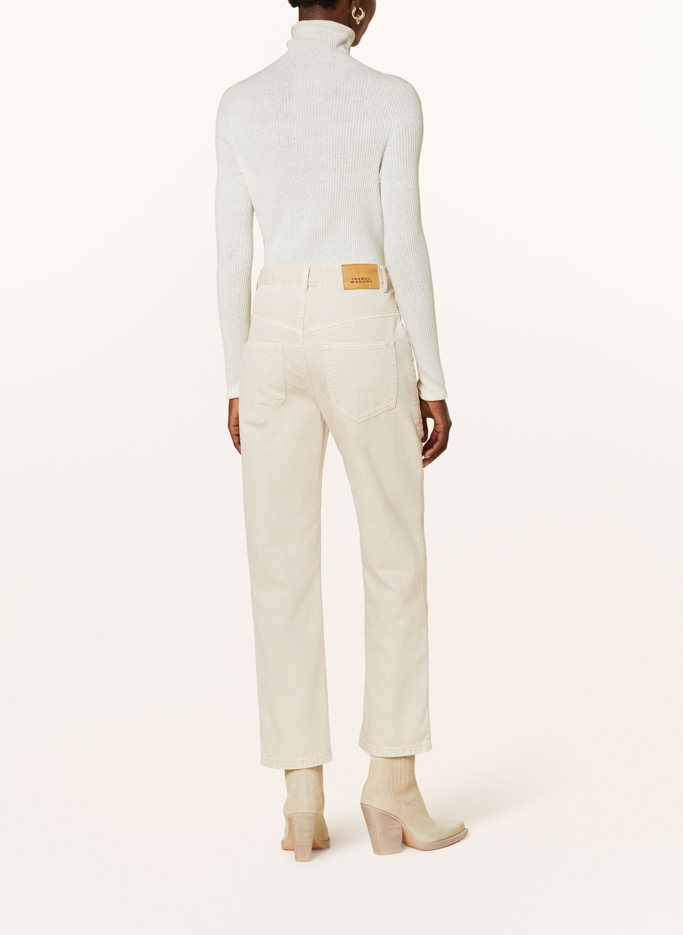 ISABEL MARANT Jeans CASANDRE: ECRU