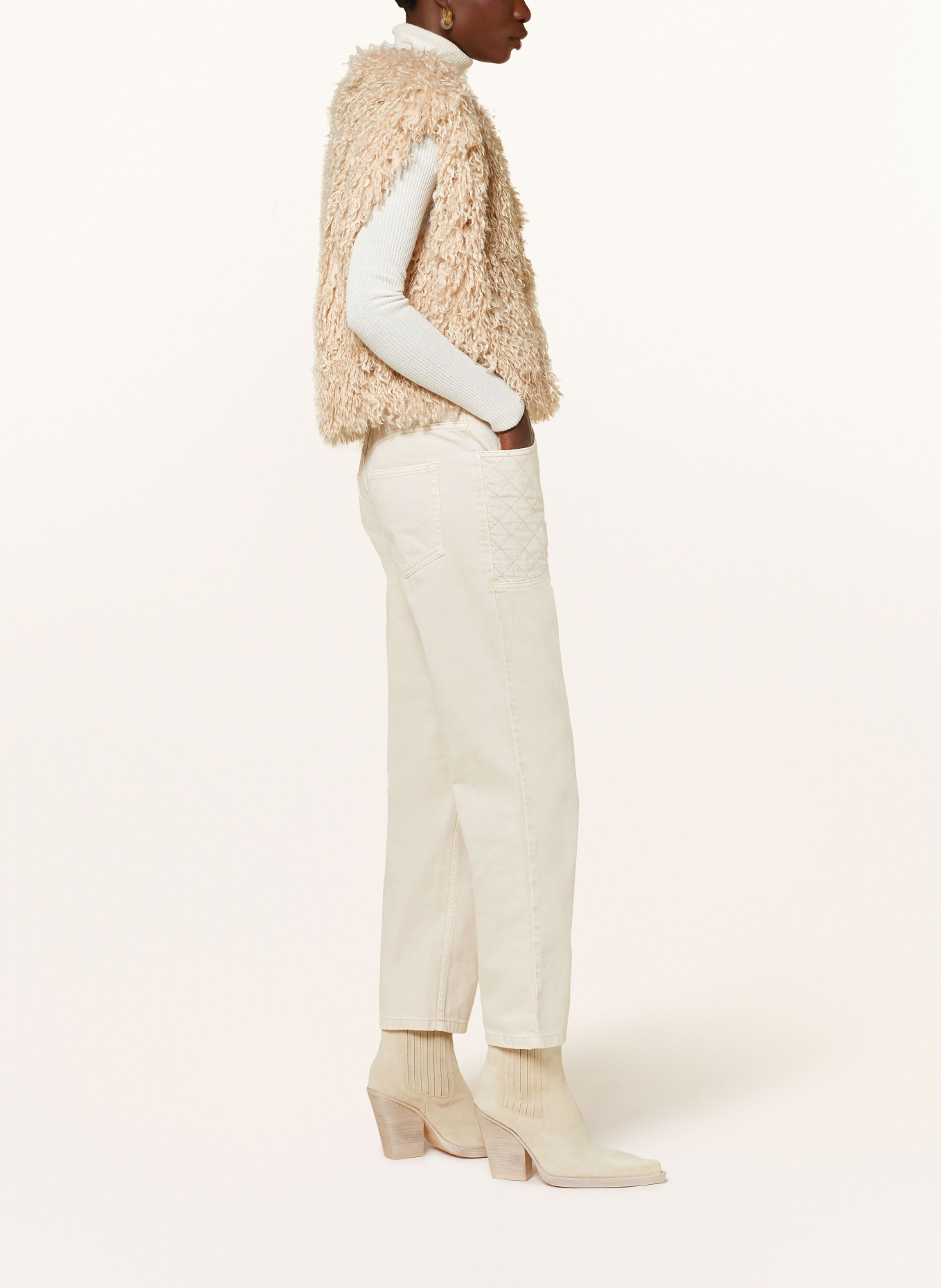 ISABEL MARANT Jeans CASANDRE: ECRU