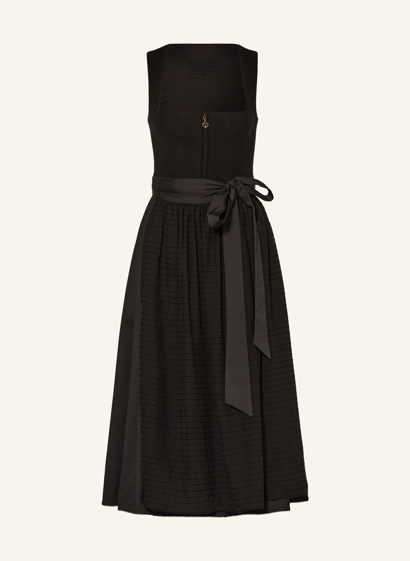SPORTALM Dirndl: SCHWARZ