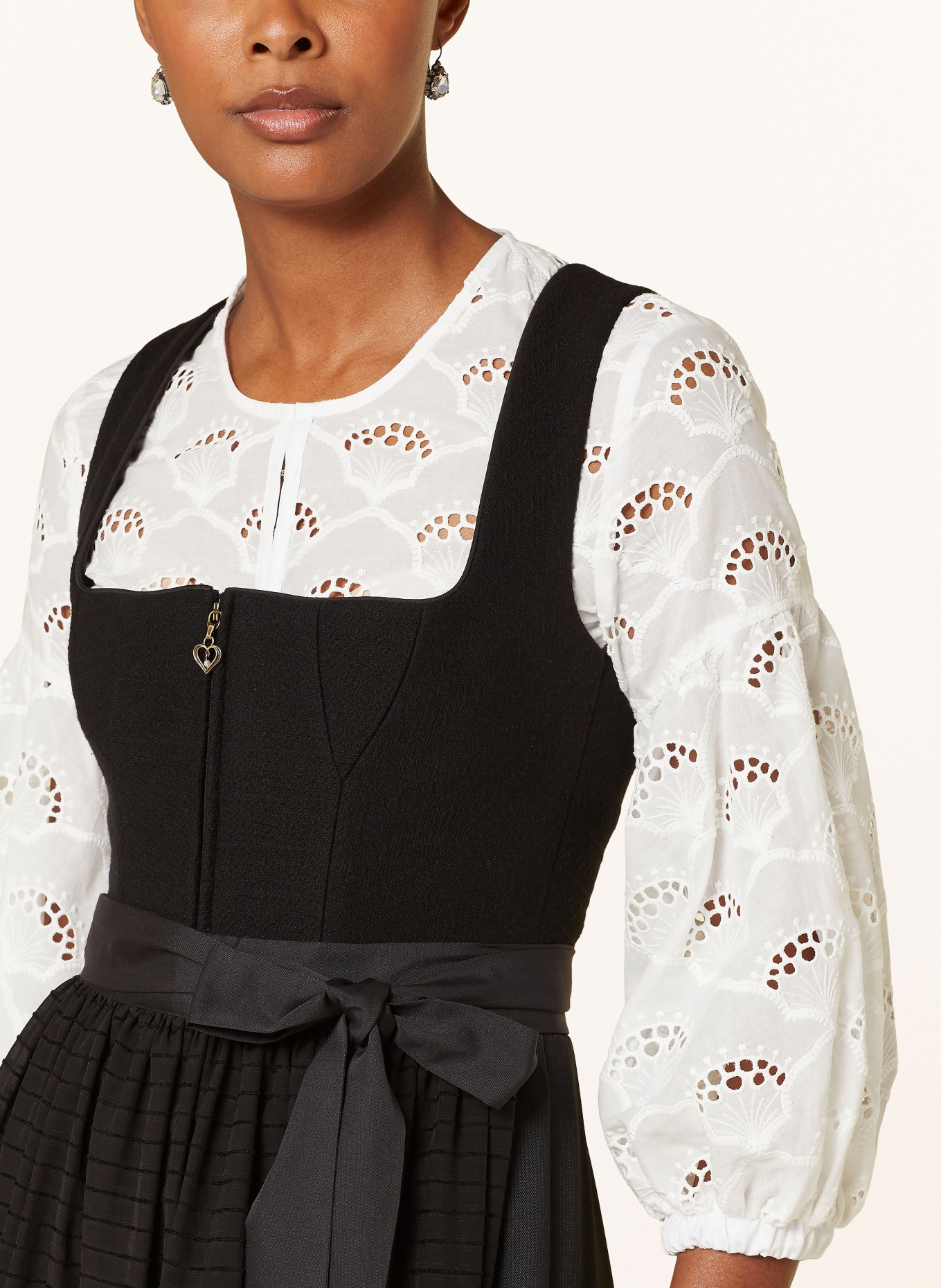 SPORTALM Dirndl: SCHWARZ