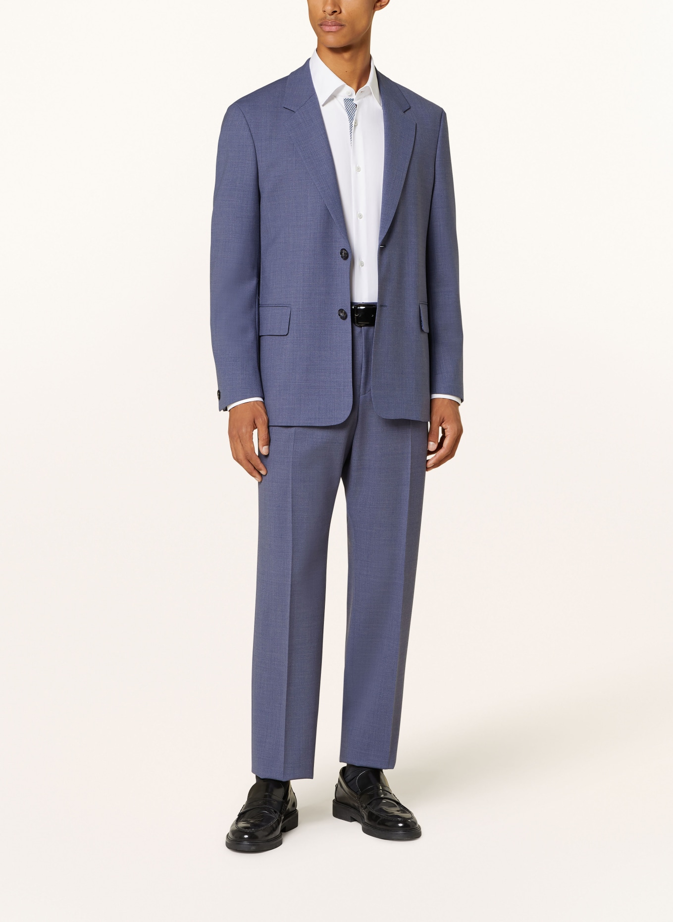 BOSS Anzughose PETER Relaxed Fit: 412 NAVY