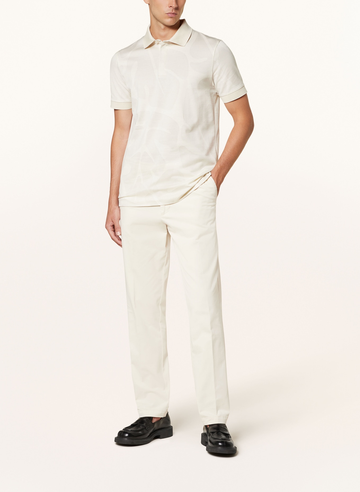 BOSS Chinos KANE regular tapered fit, Color: ECRU (Image 2)