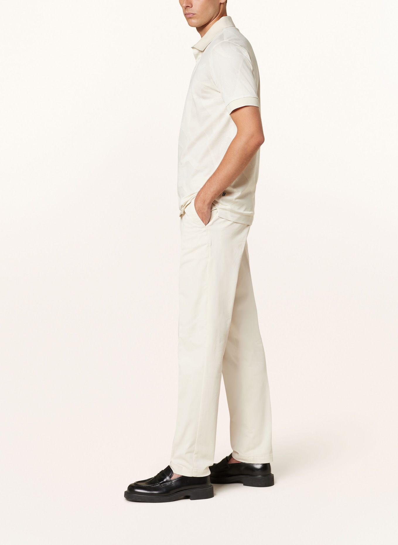 BOSS Chinos KANE regular tapered fit, Color: ECRU (Image 4)