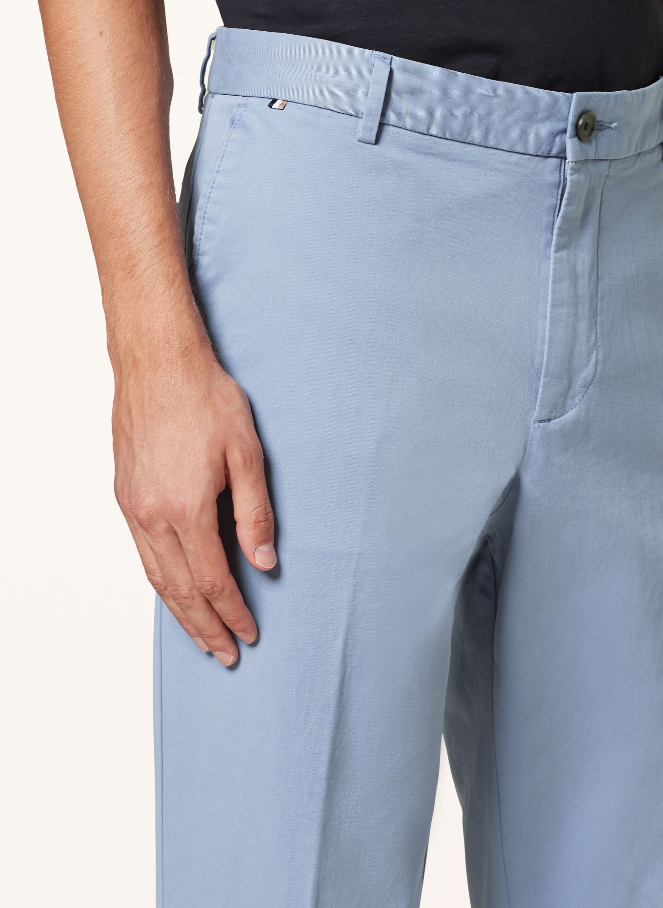 BOSS Chino KANE Regular Tapered Fit, Farbe: BLAU (Bild 5)