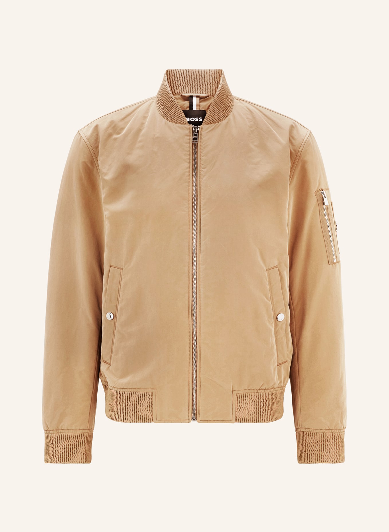 Tan bomber on sale