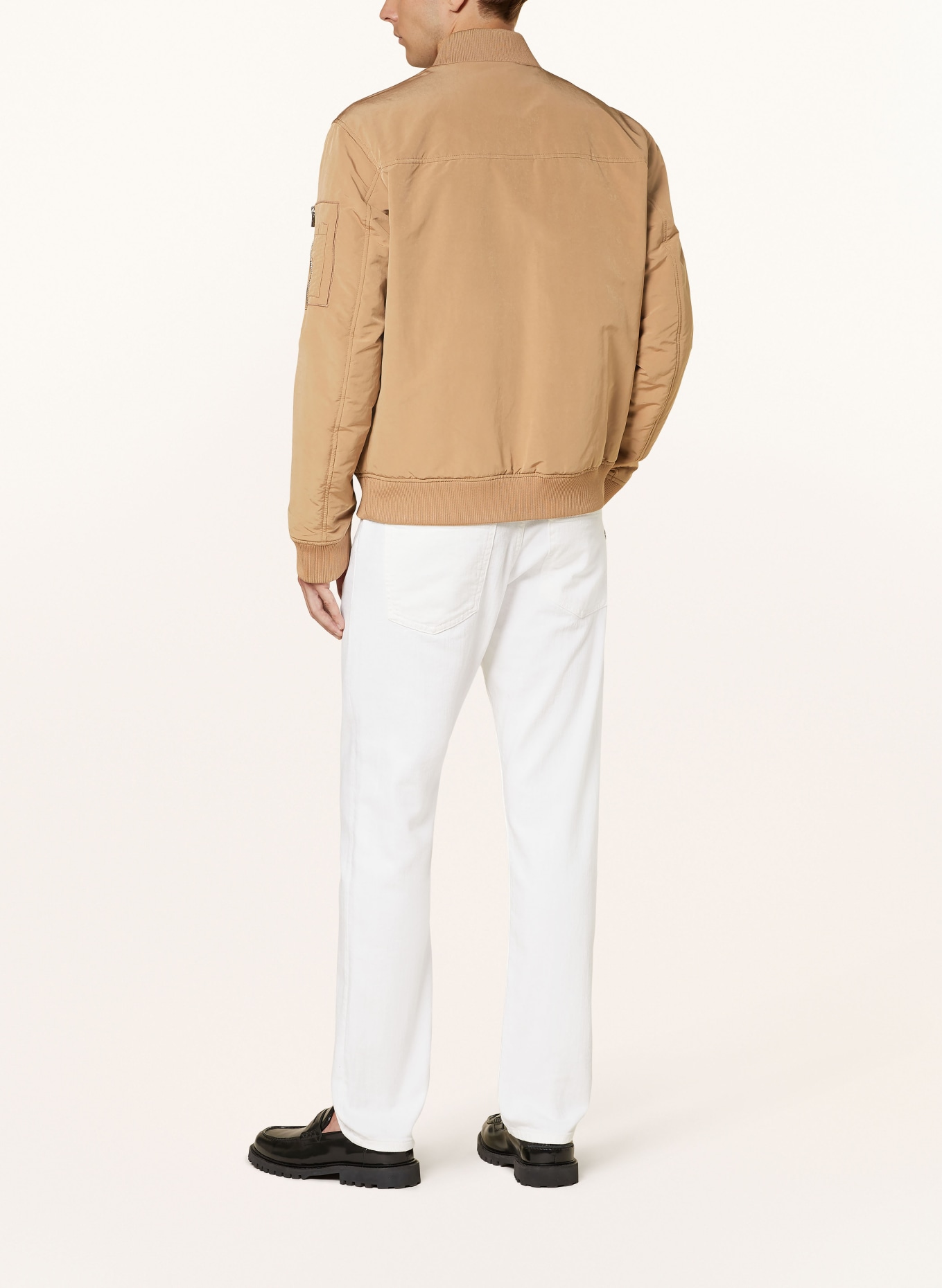 BOSS Bomber jacket COMBER, Color: BEIGE (Image 3)