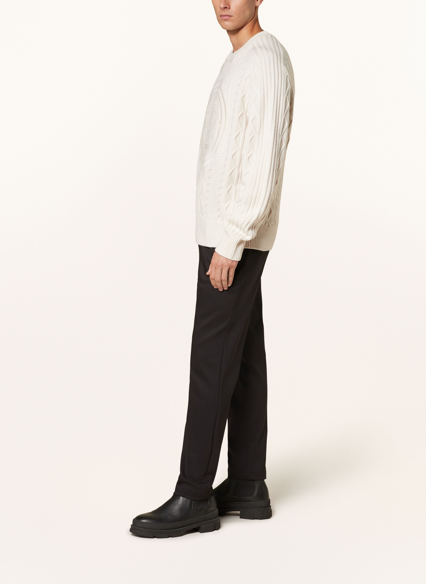 BOSS Chinos KANE regular tapered fit, Color: BLACK (Image 4)