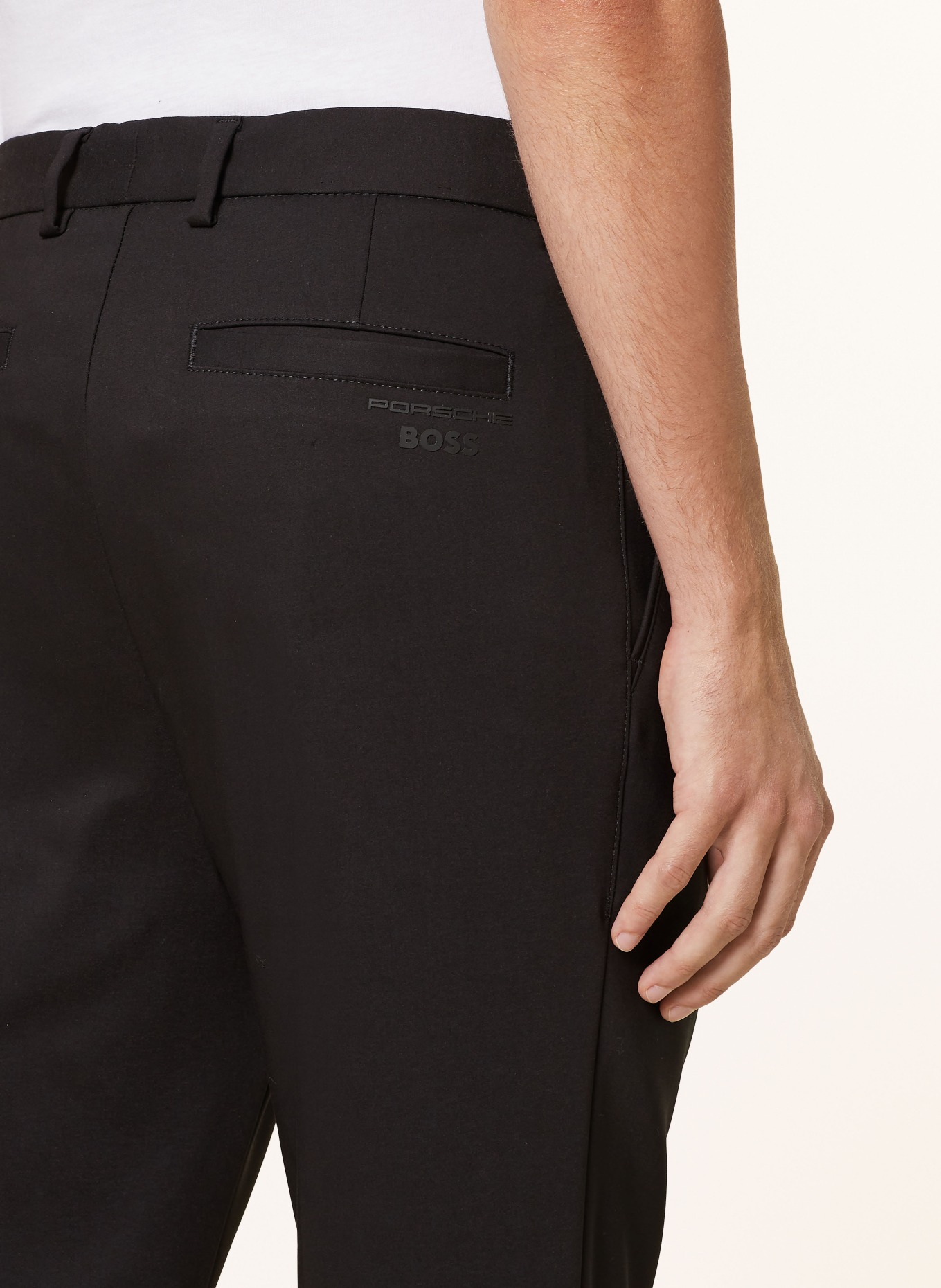 BOSS Chinos KANE regular tapered fit, Color: BLACK (Image 5)