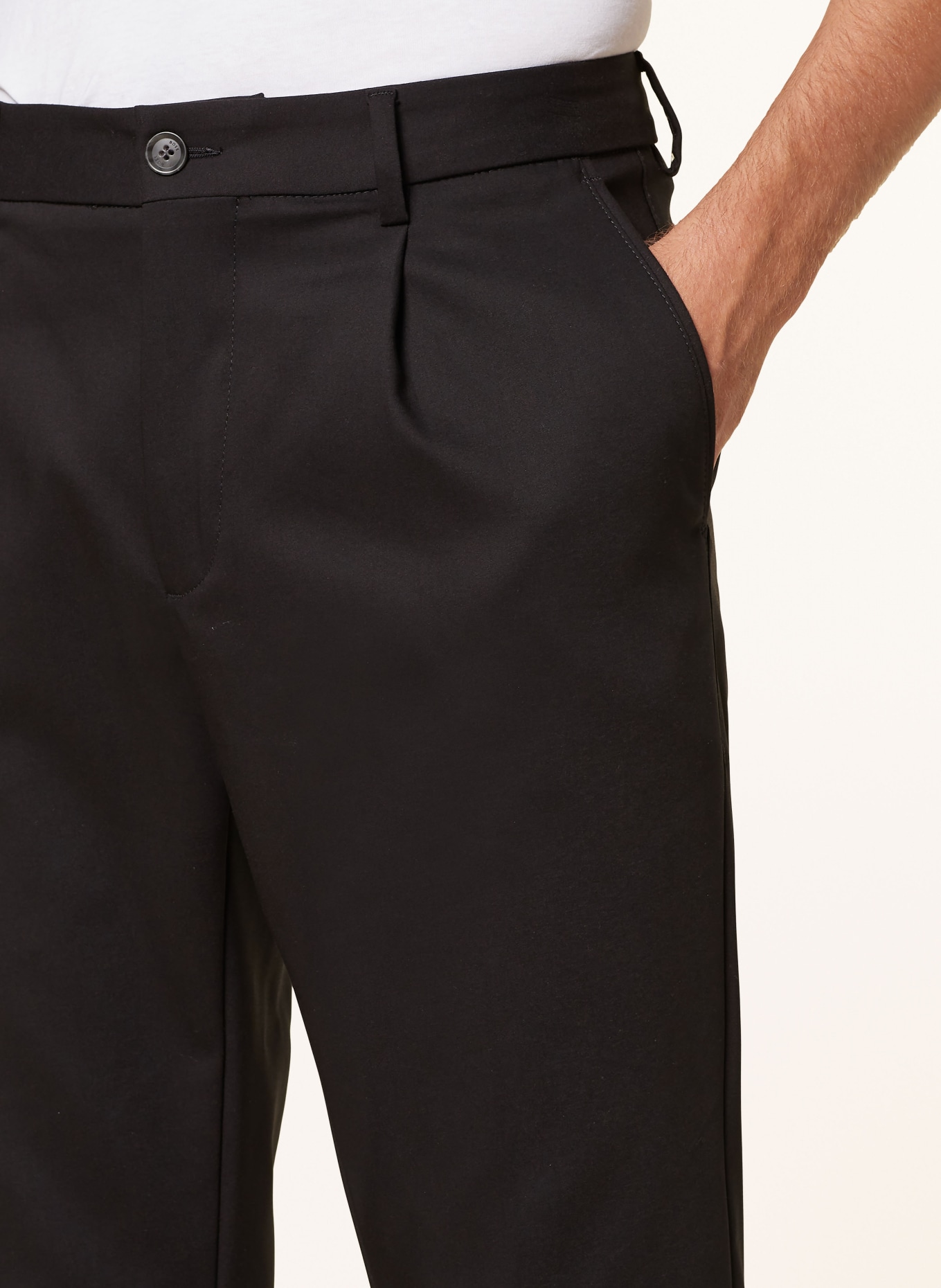 BOSS Chinos KANE regular tapered fit, Color: BLACK (Image 6)