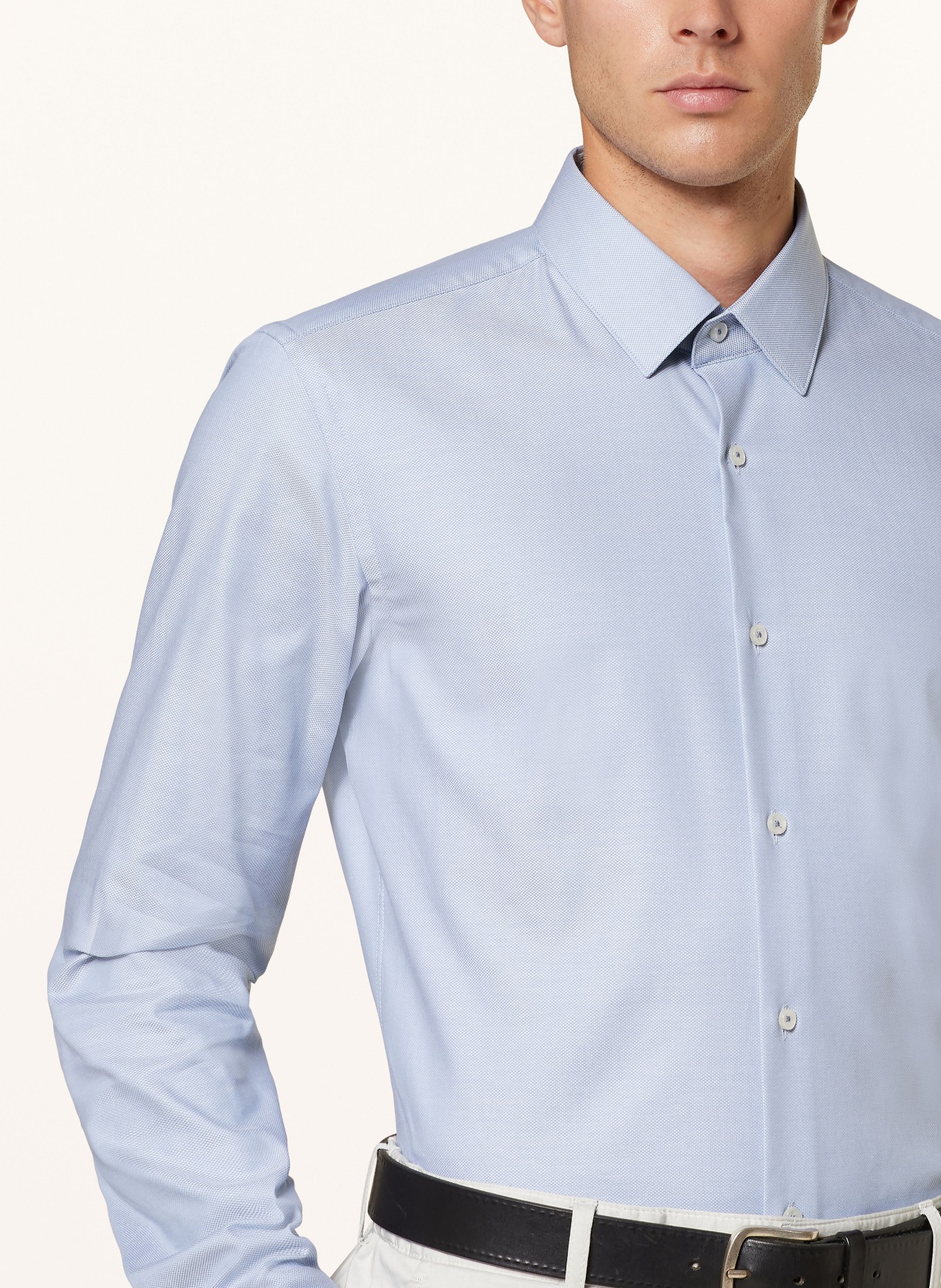 BOSS Shirt HANK slim fit, Color: BLUE (Image 4)