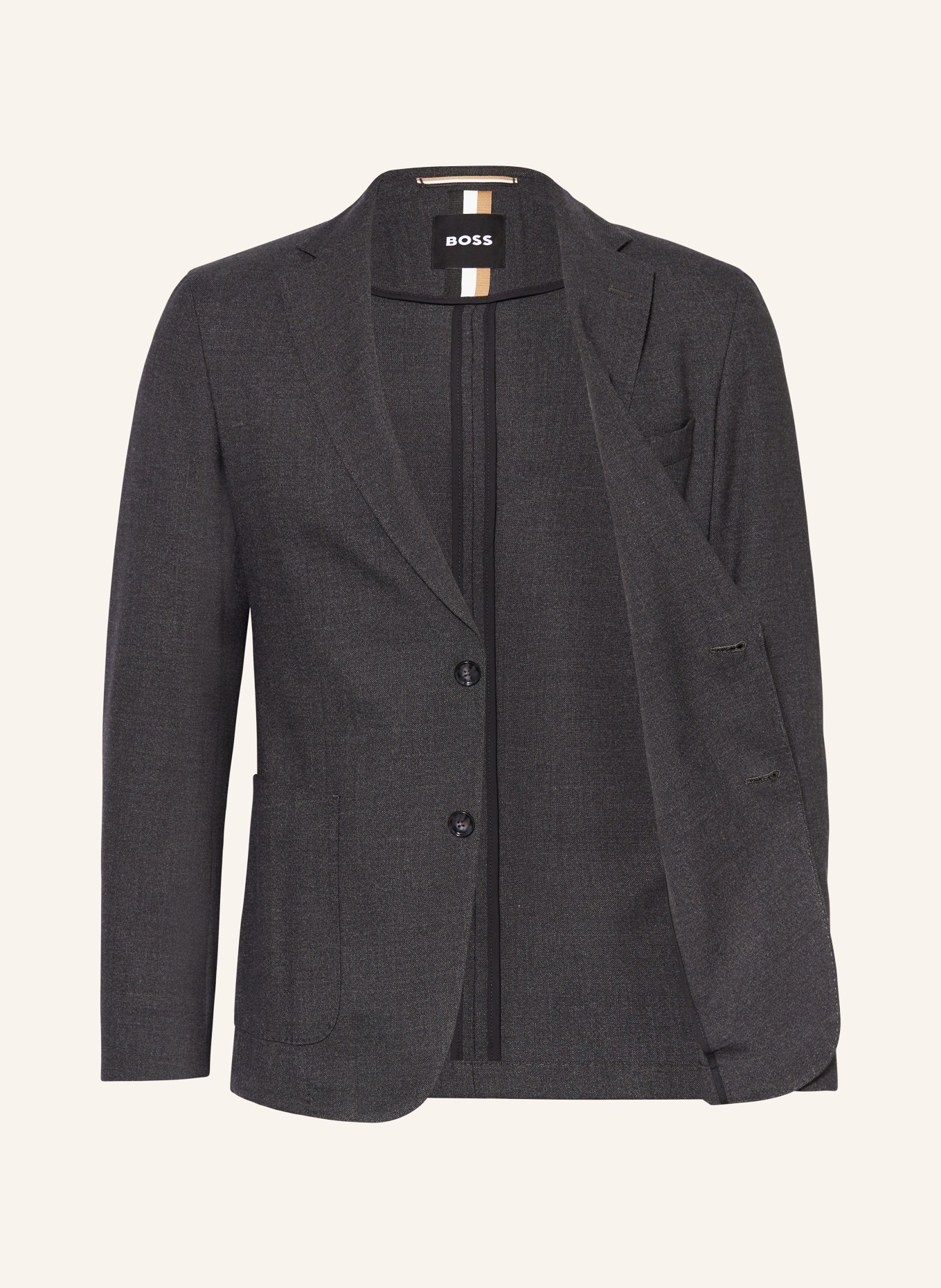 BOSS Anzugsakko HANRY Slim Fit: 030 MEDIUM GREY