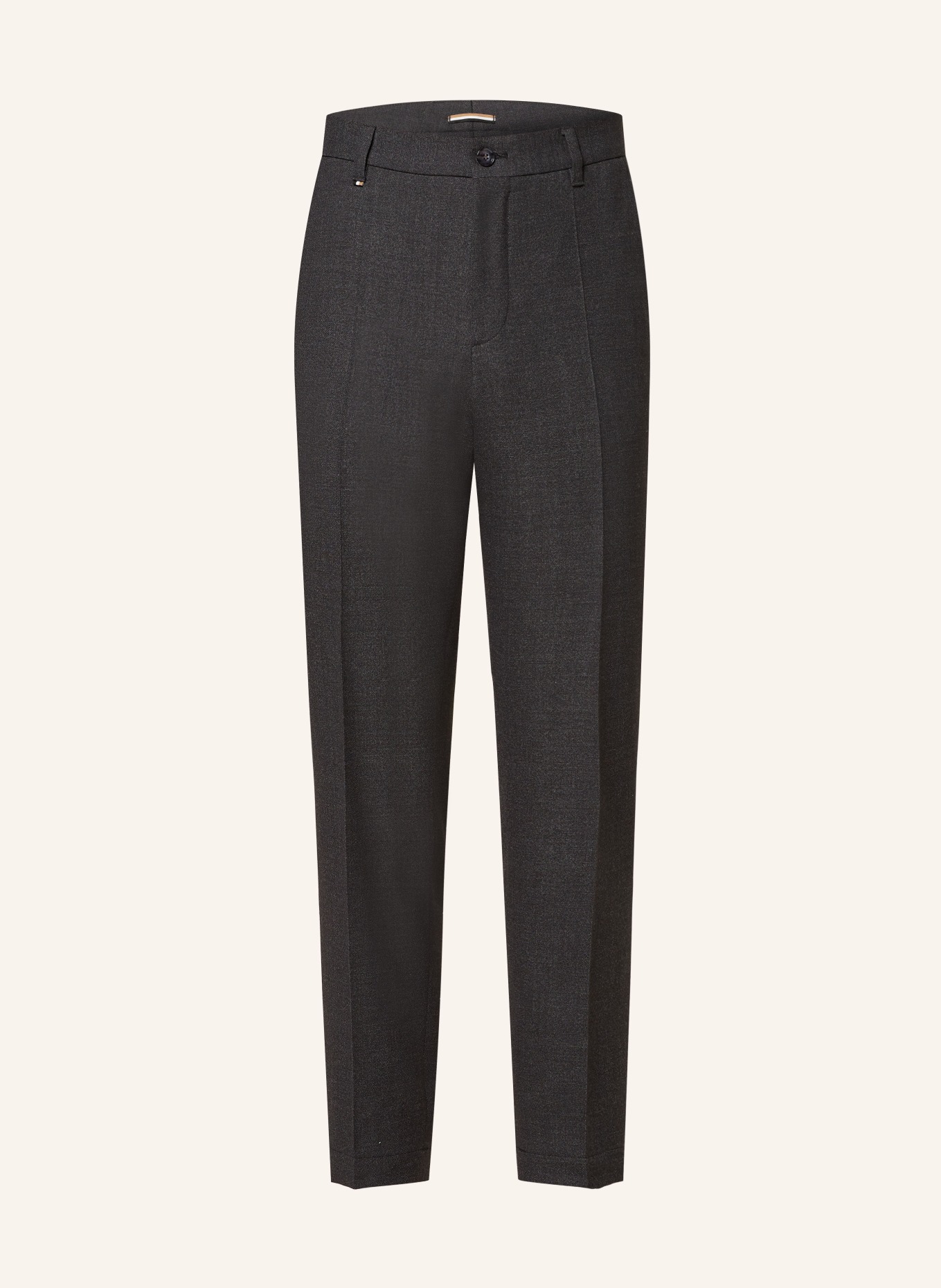 BOSS Suit trousers PERIN relaxed fit, Color: 030 MEDIUM GREY (Image 1)